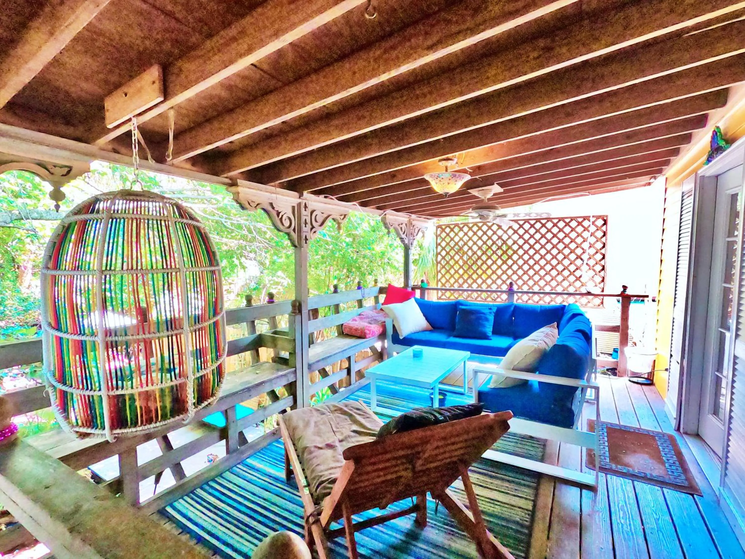 Patio in Madame Isabelle's House