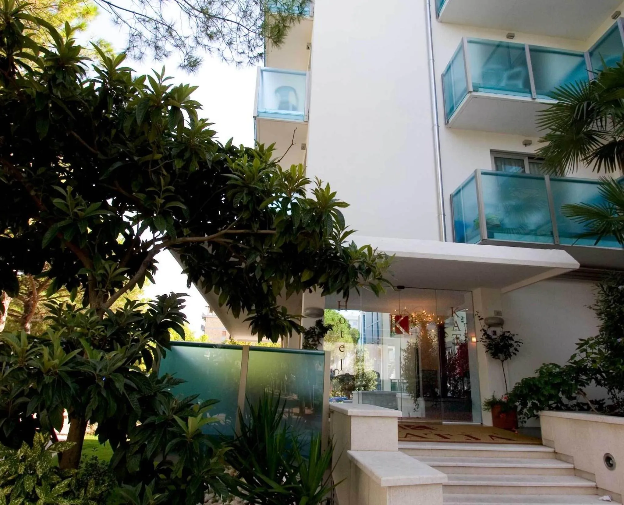 Facade/entrance in Hotel Katja