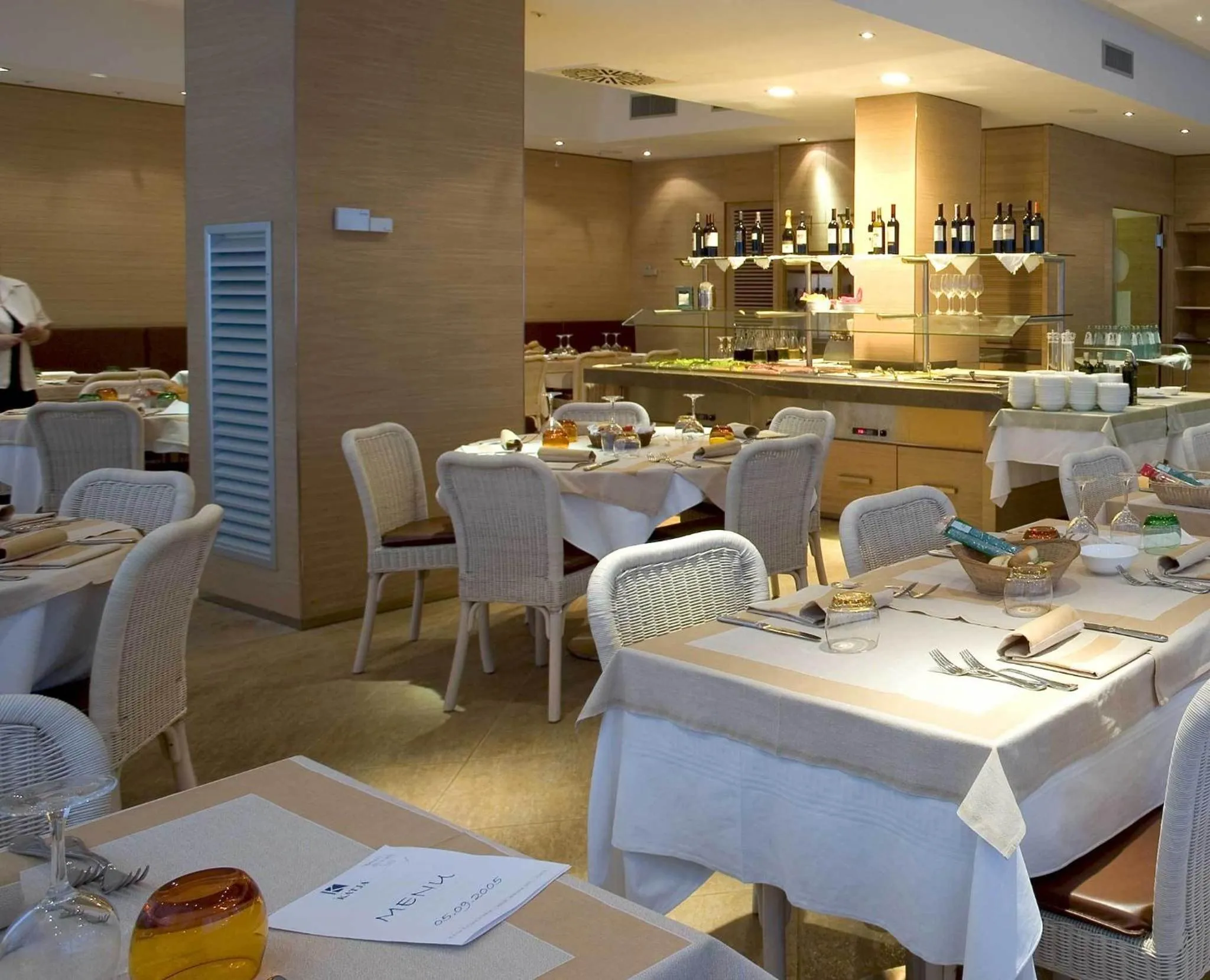 Restaurant/places to eat in Hotel Katja