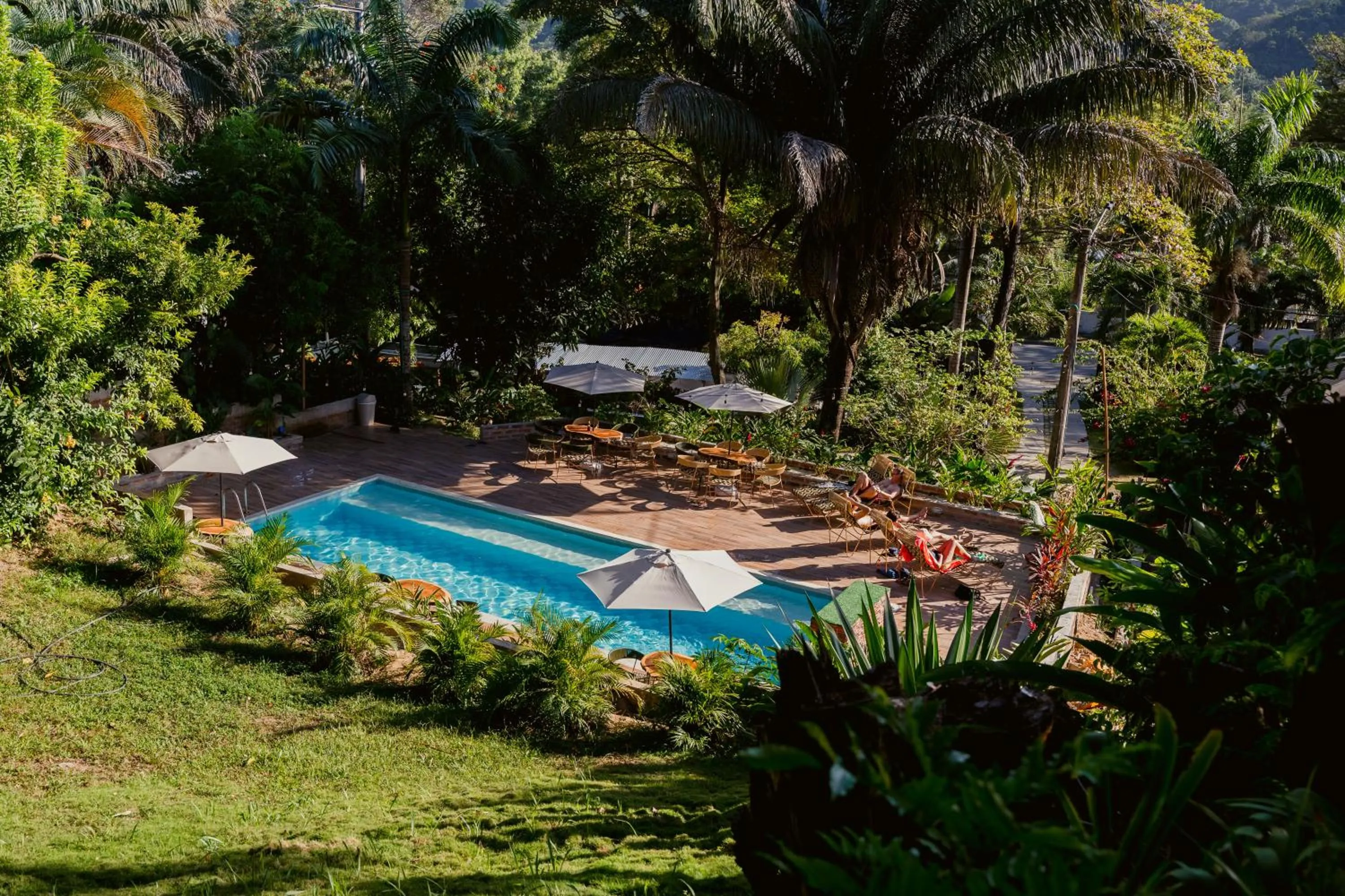 Pool view in Hotel La Casablanca Tayrona