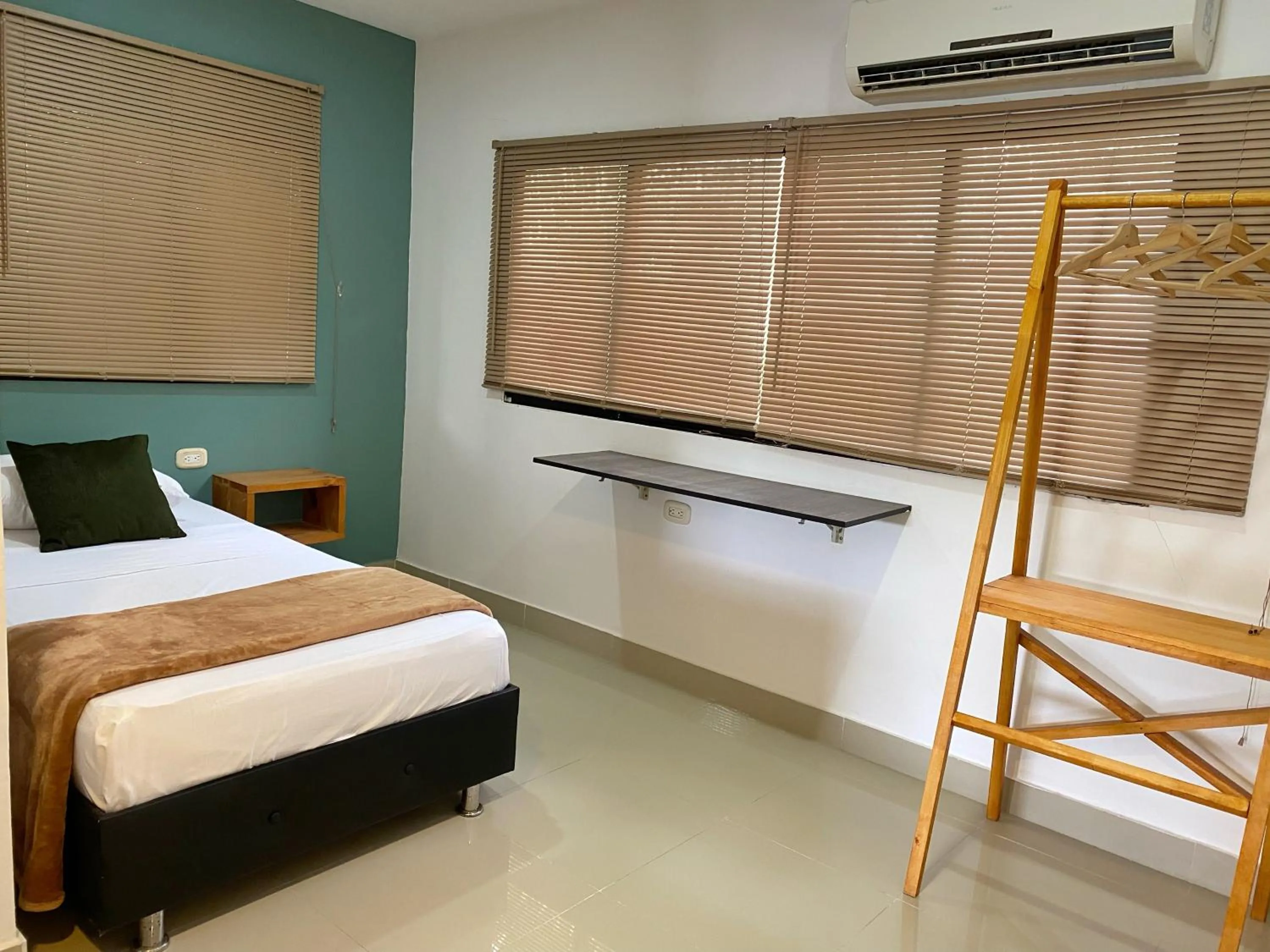 Bed in Hotel La Casablanca Tayrona