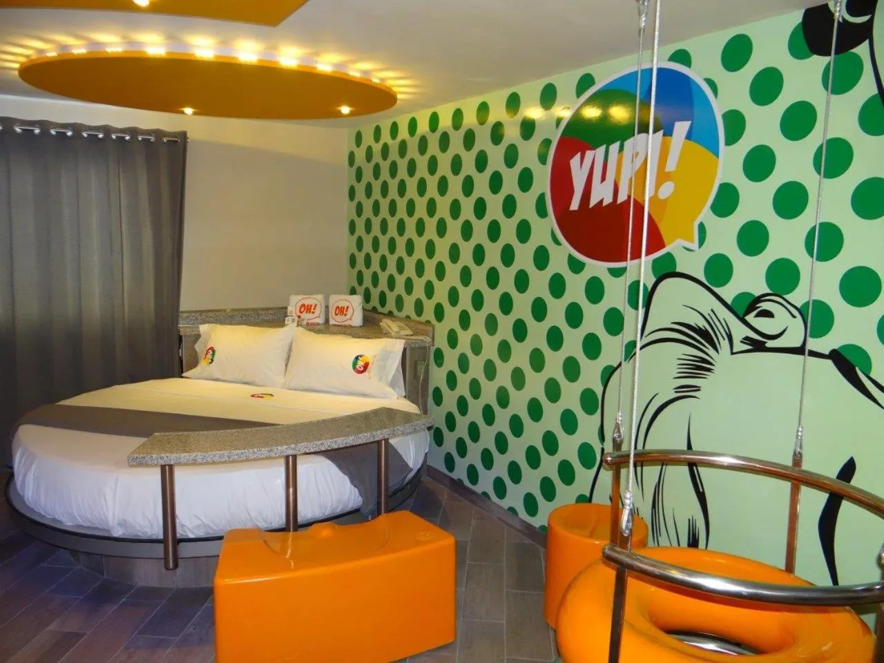 Bed in Oh! Oriente Hotel