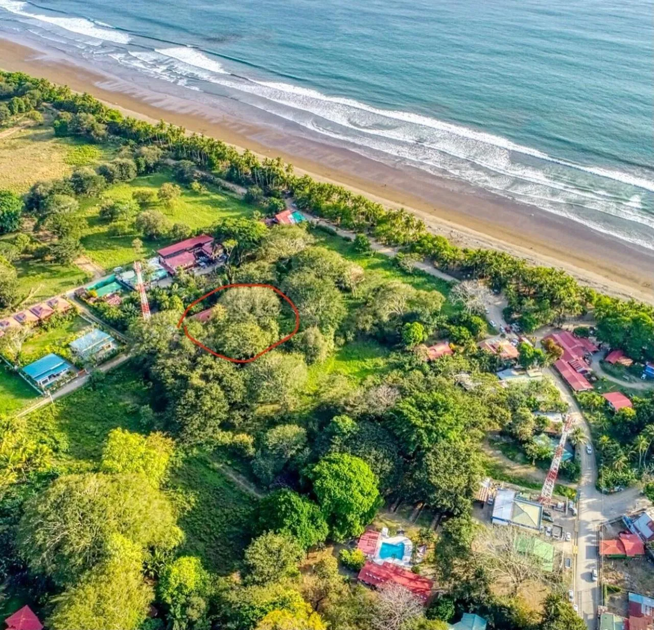 Natural landscape in Hotel Tropical Sands Dominical