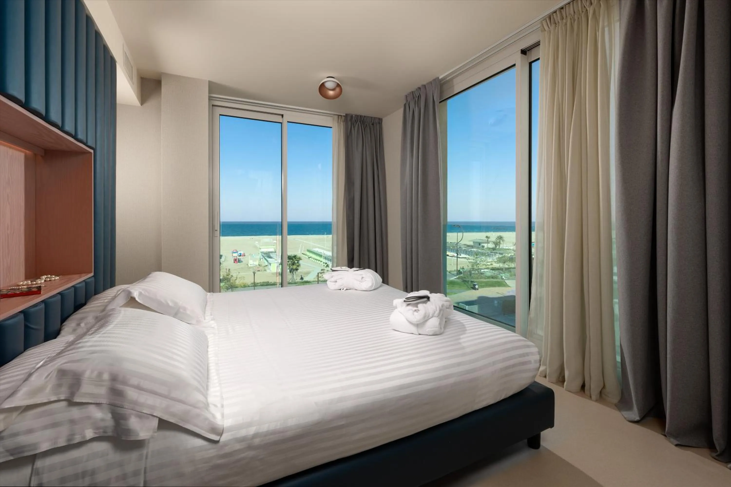 Bed in Mercure Hotel Rimini Artis