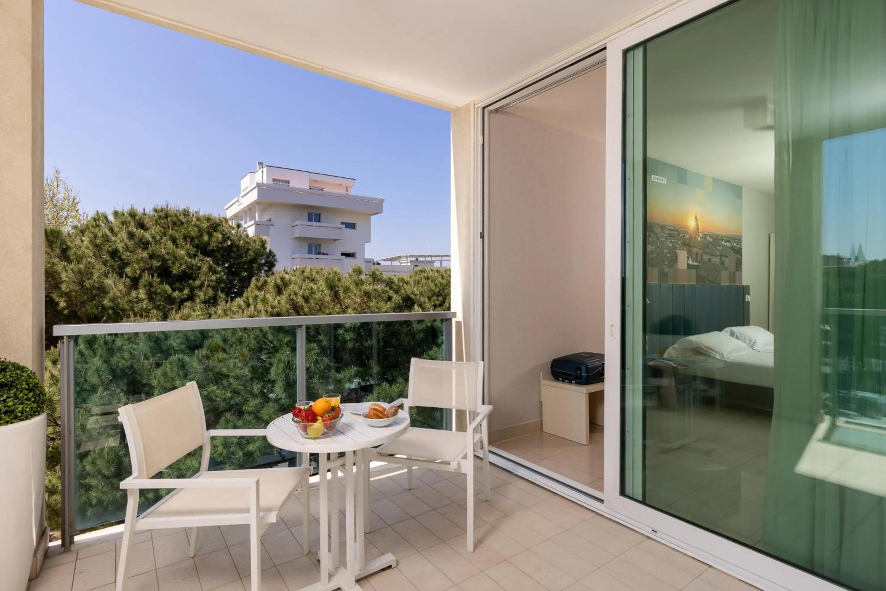 Balcony/Terrace in Mercure Hotel Rimini Artis