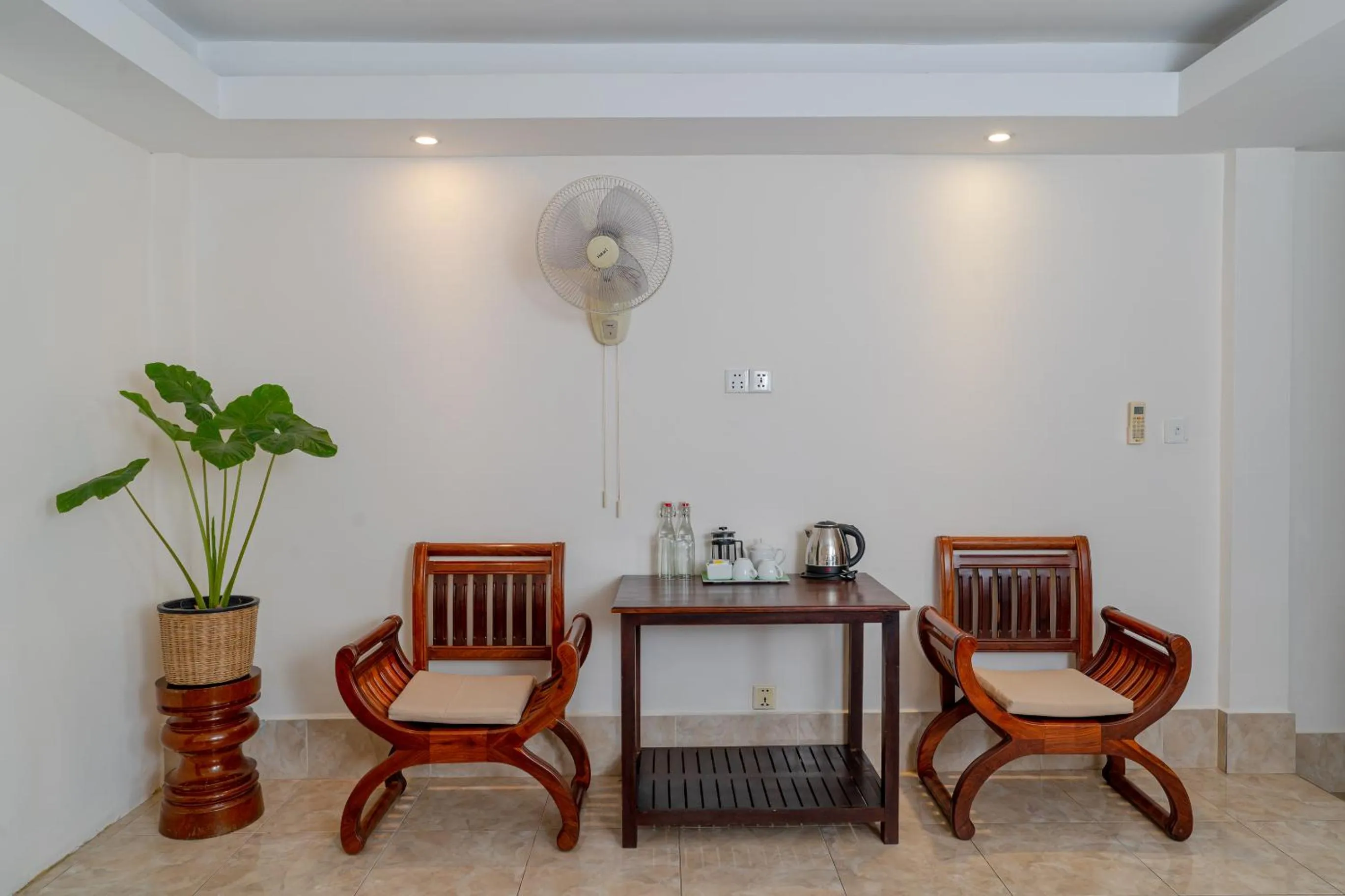 Seating area in Villa D Riverside Boutique Hotel