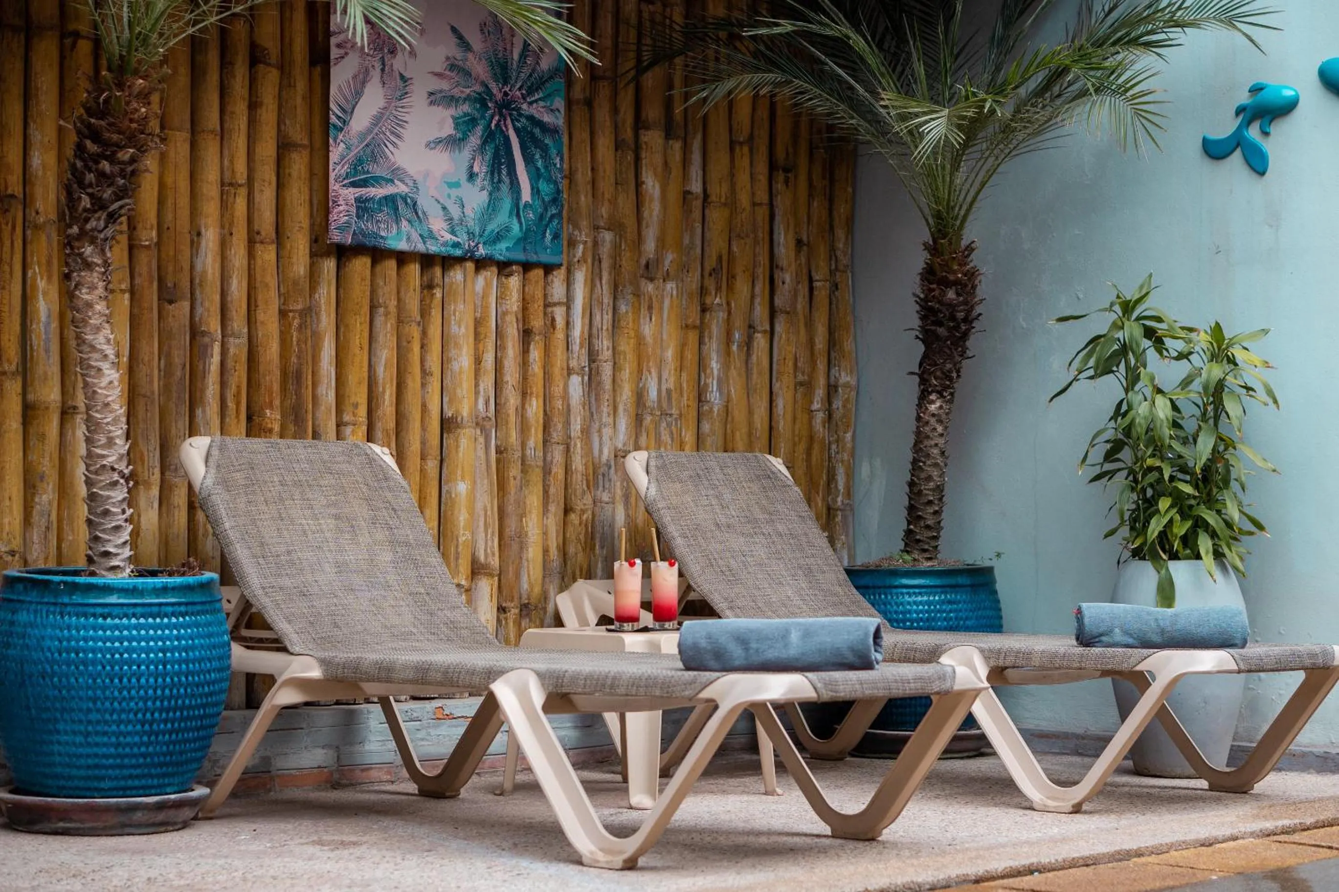 Swimming pool in Villa D Riverside Boutique Hotel