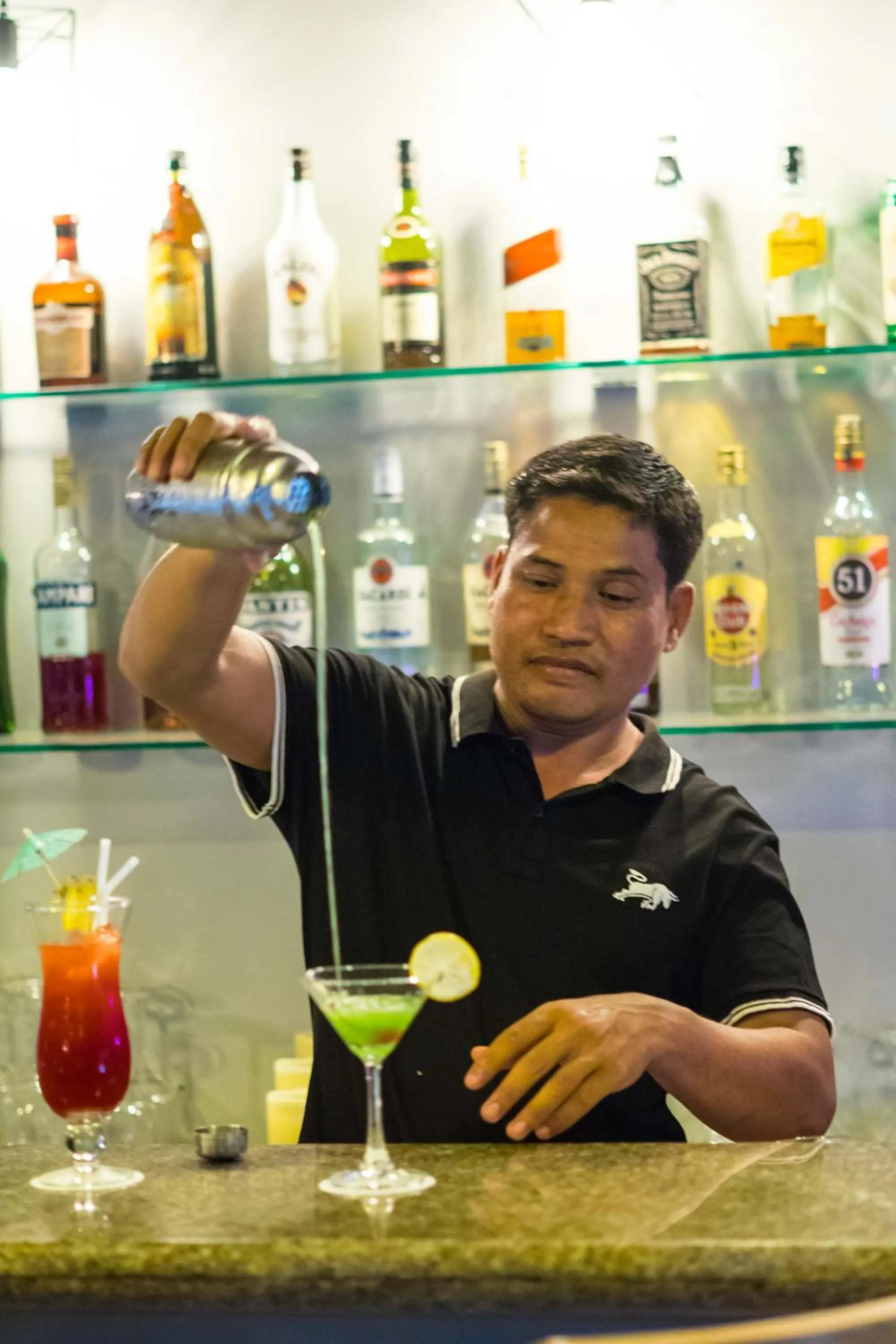 Drinks in Villa D Riverside Boutique Hotel