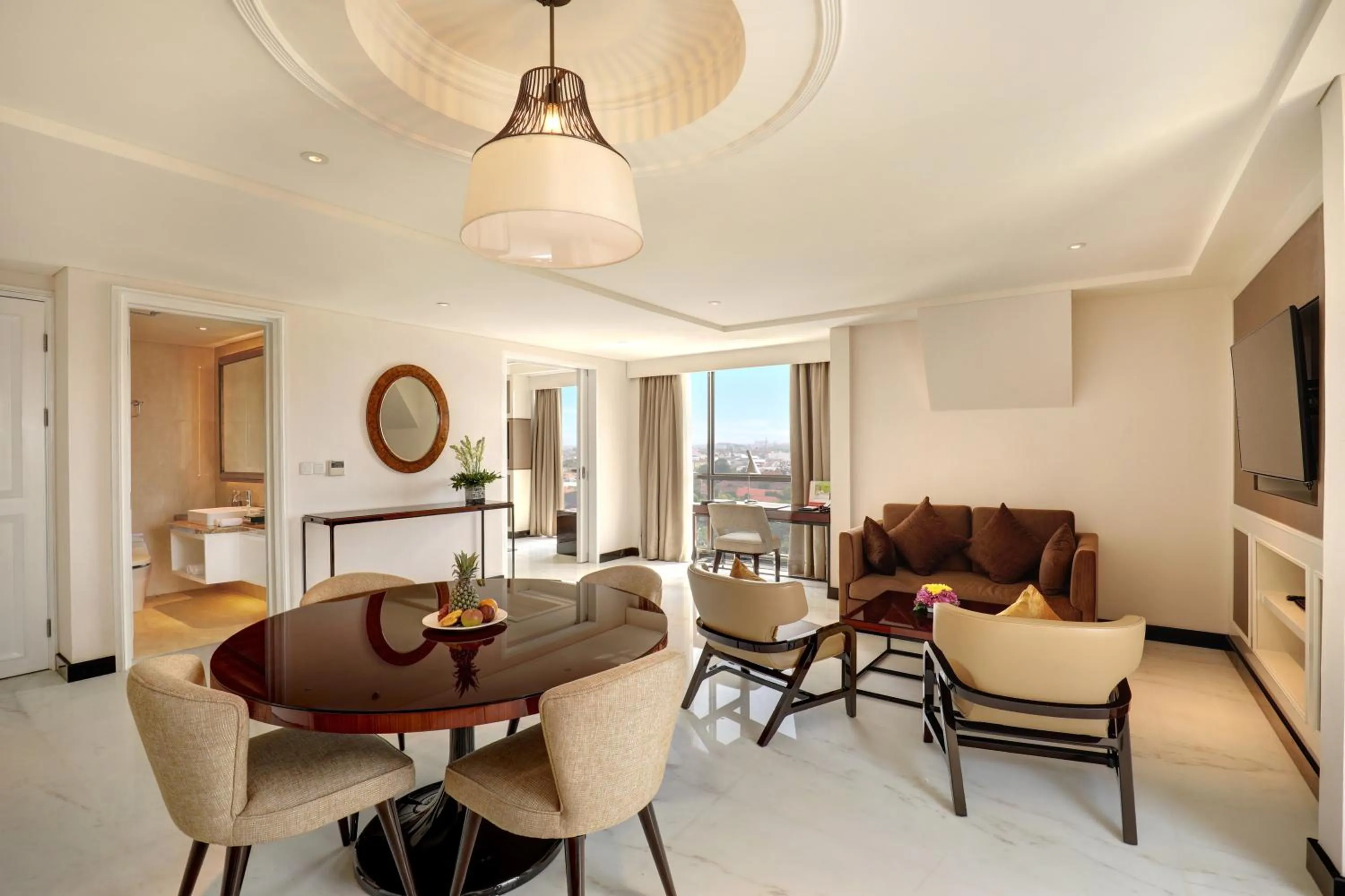 Photo of the whole room in Swiss-Belboutique Yogyakarta