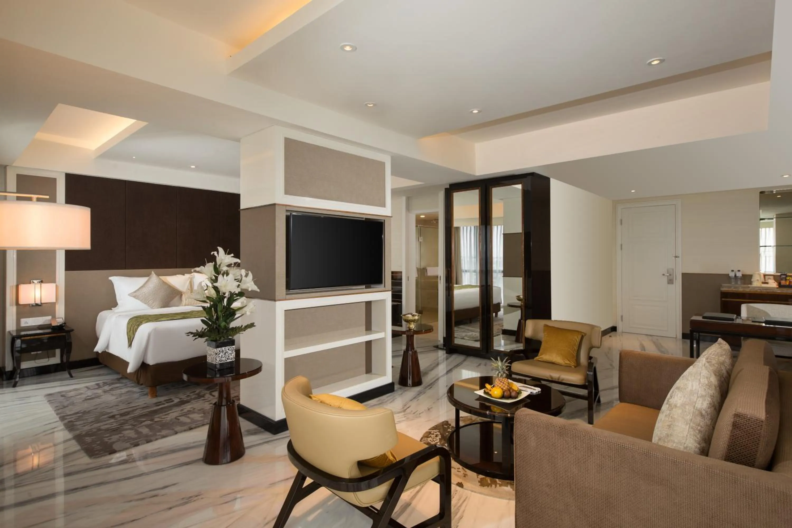 Photo of the whole room in Swiss-Belboutique Yogyakarta