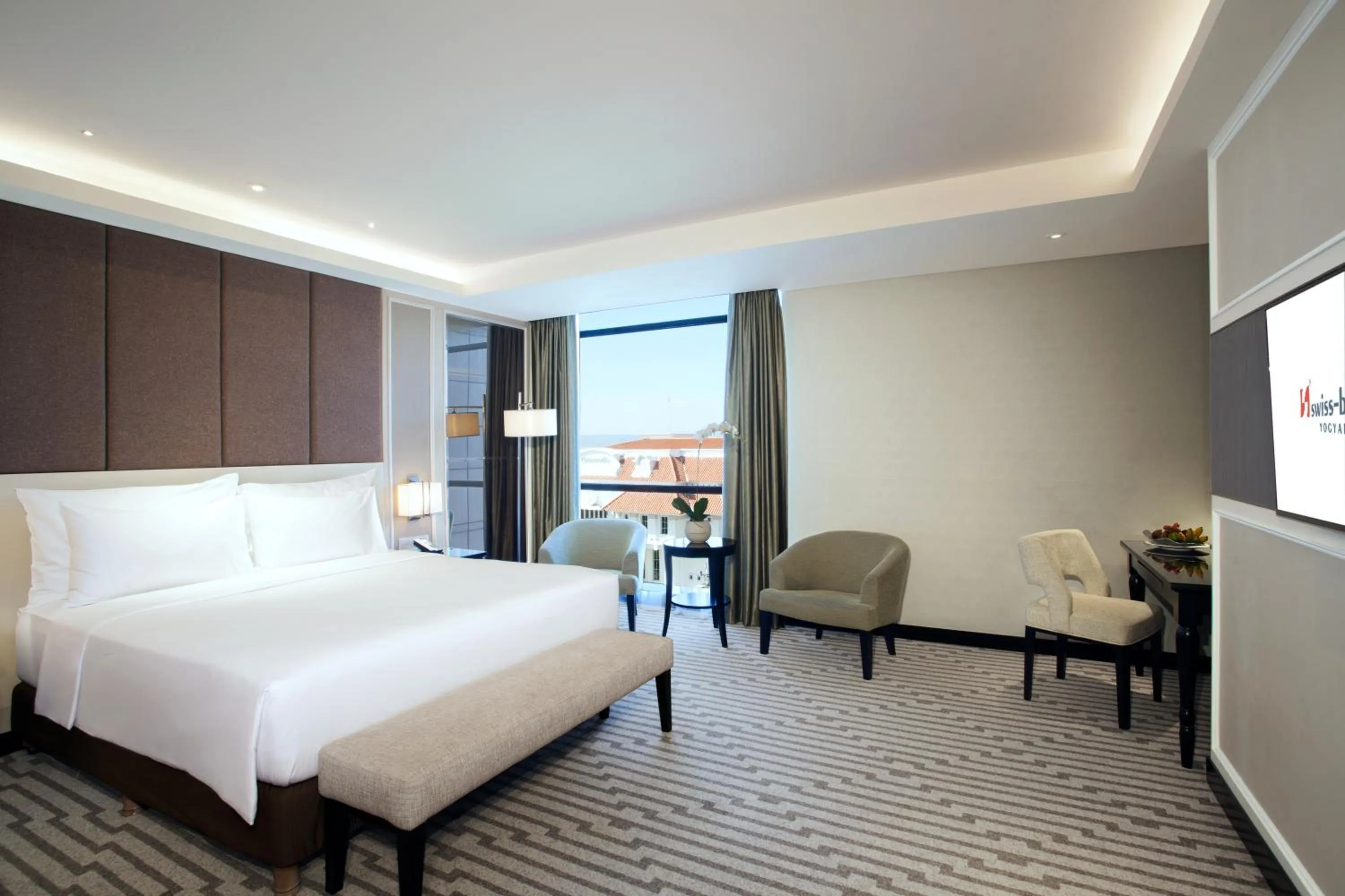 Bedroom, Bed in Swiss-Belboutique Yogyakarta