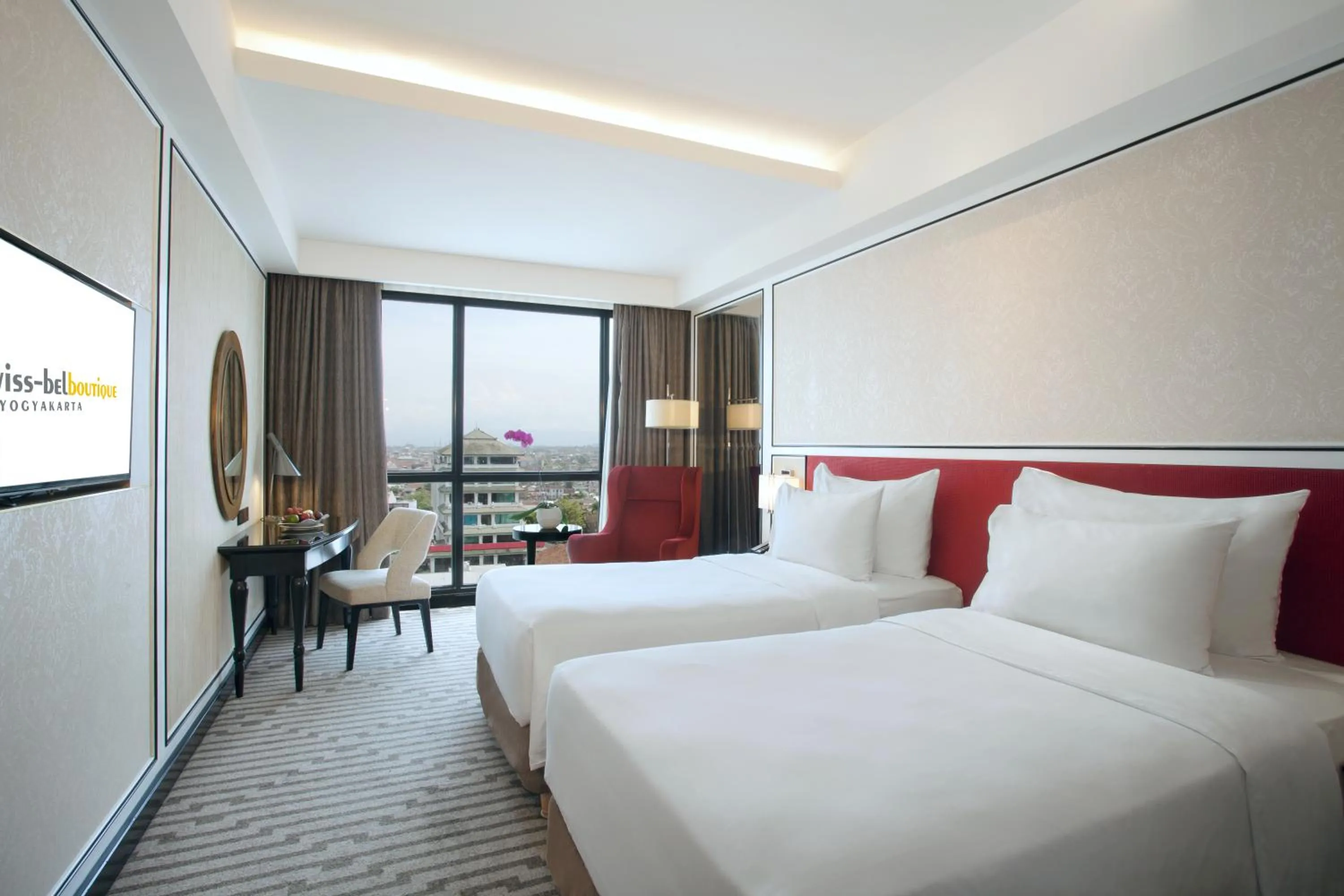 Bedroom, Bed in Swiss-Belboutique Yogyakarta