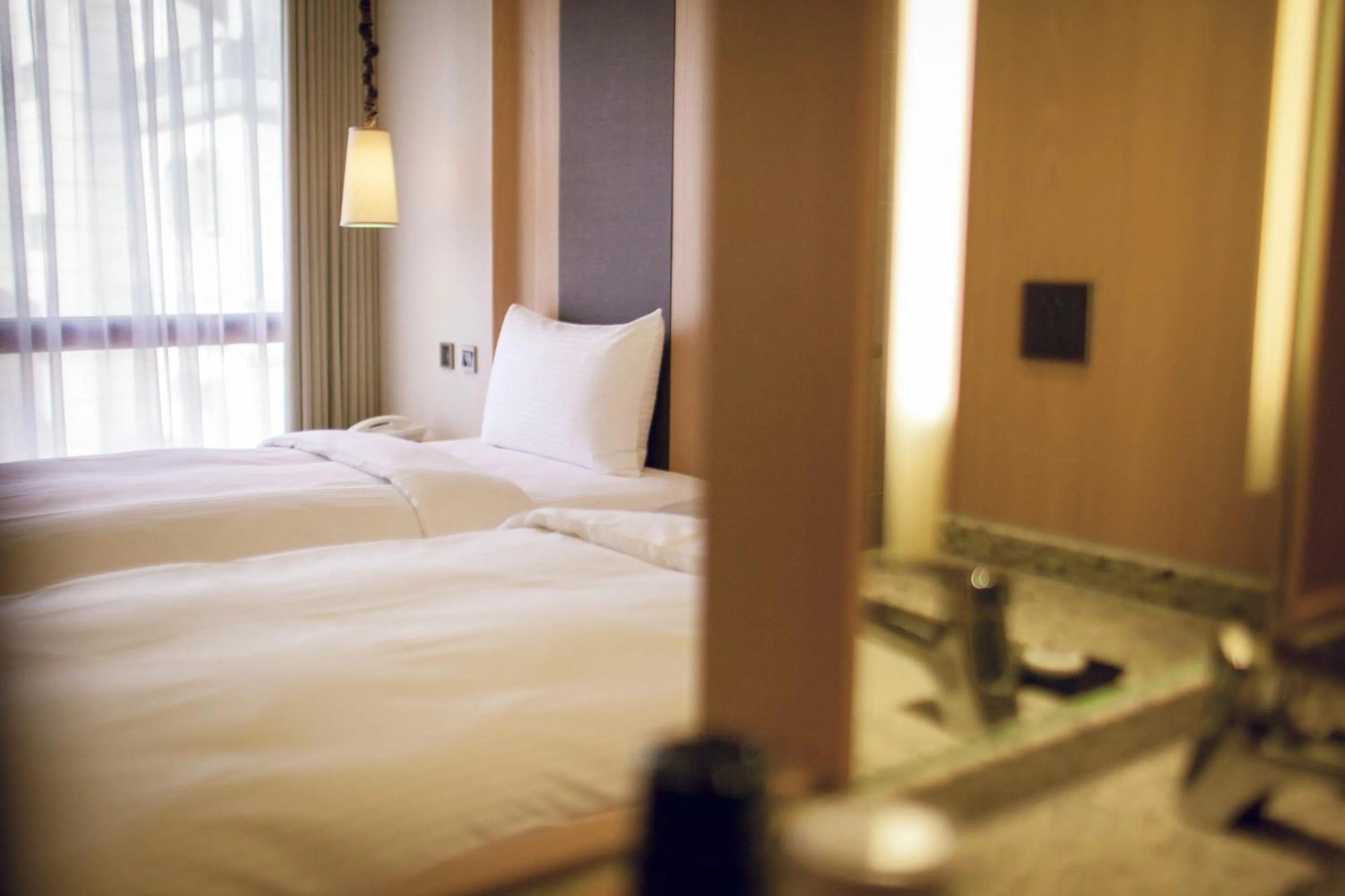 Bed in Inn by the Village