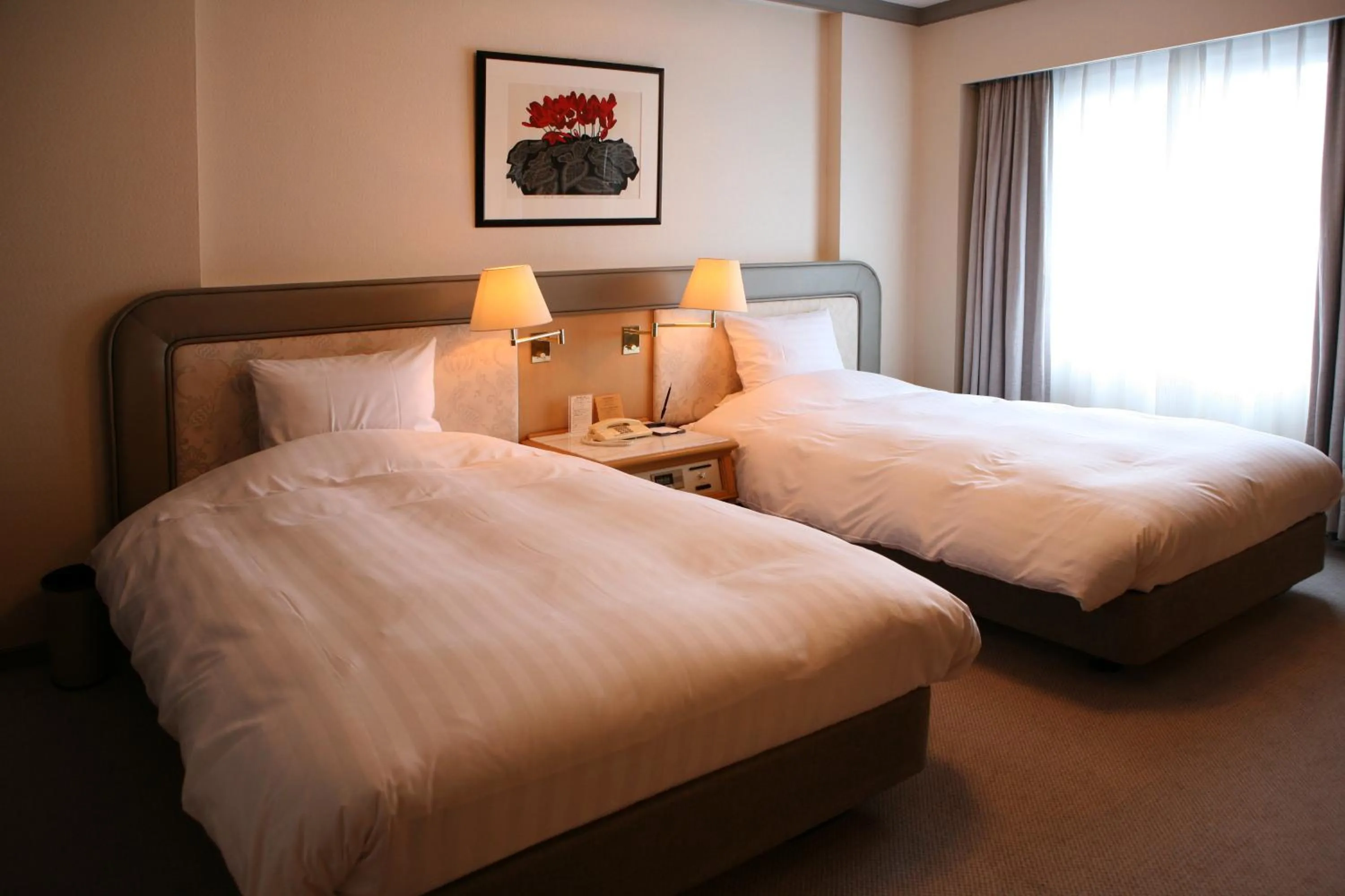 Photo of the whole room, Bed in Hotel Hamatsu