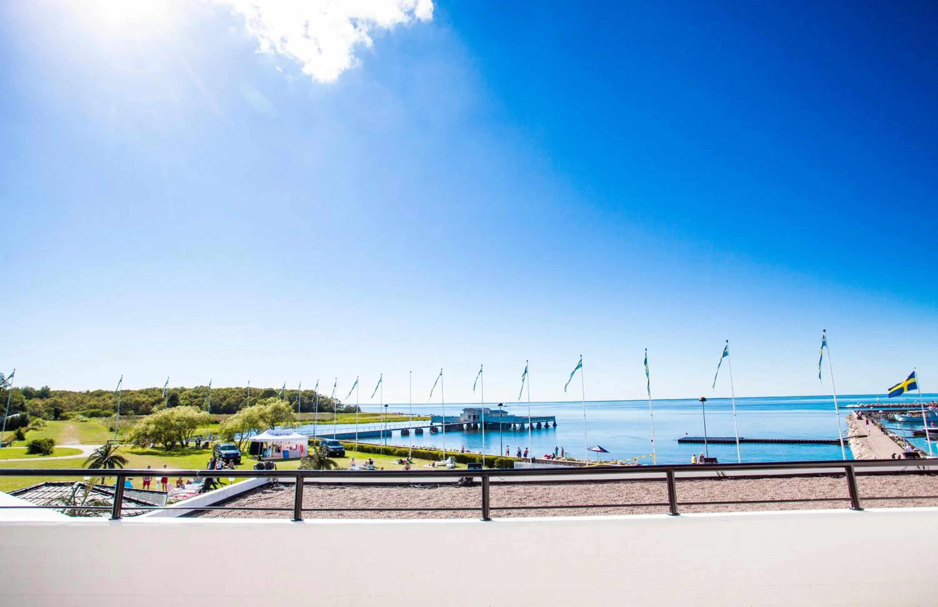 View (from property/room) in Strand Hotell Borgholm