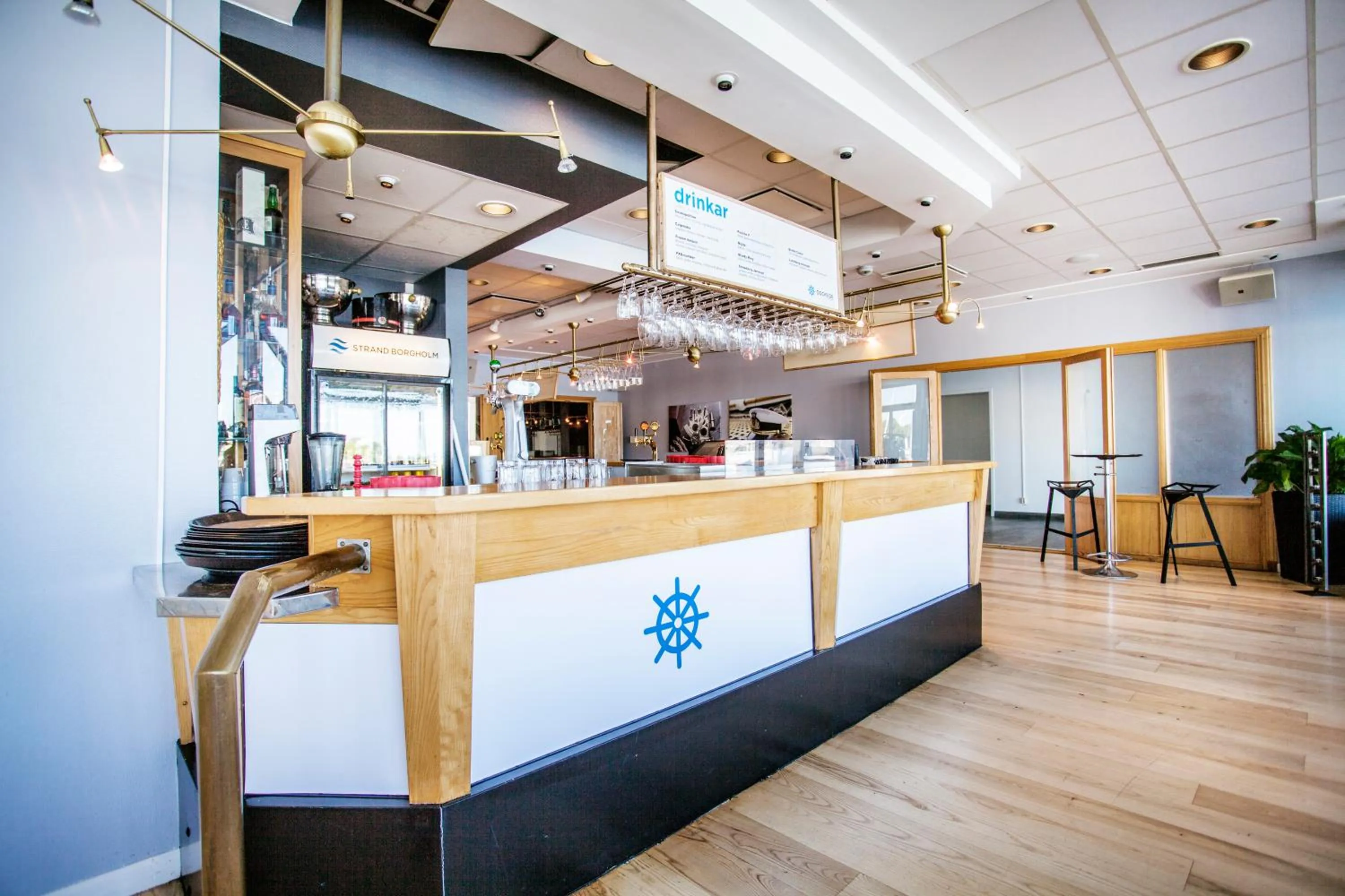 Lounge or bar in Strand Hotell Borgholm