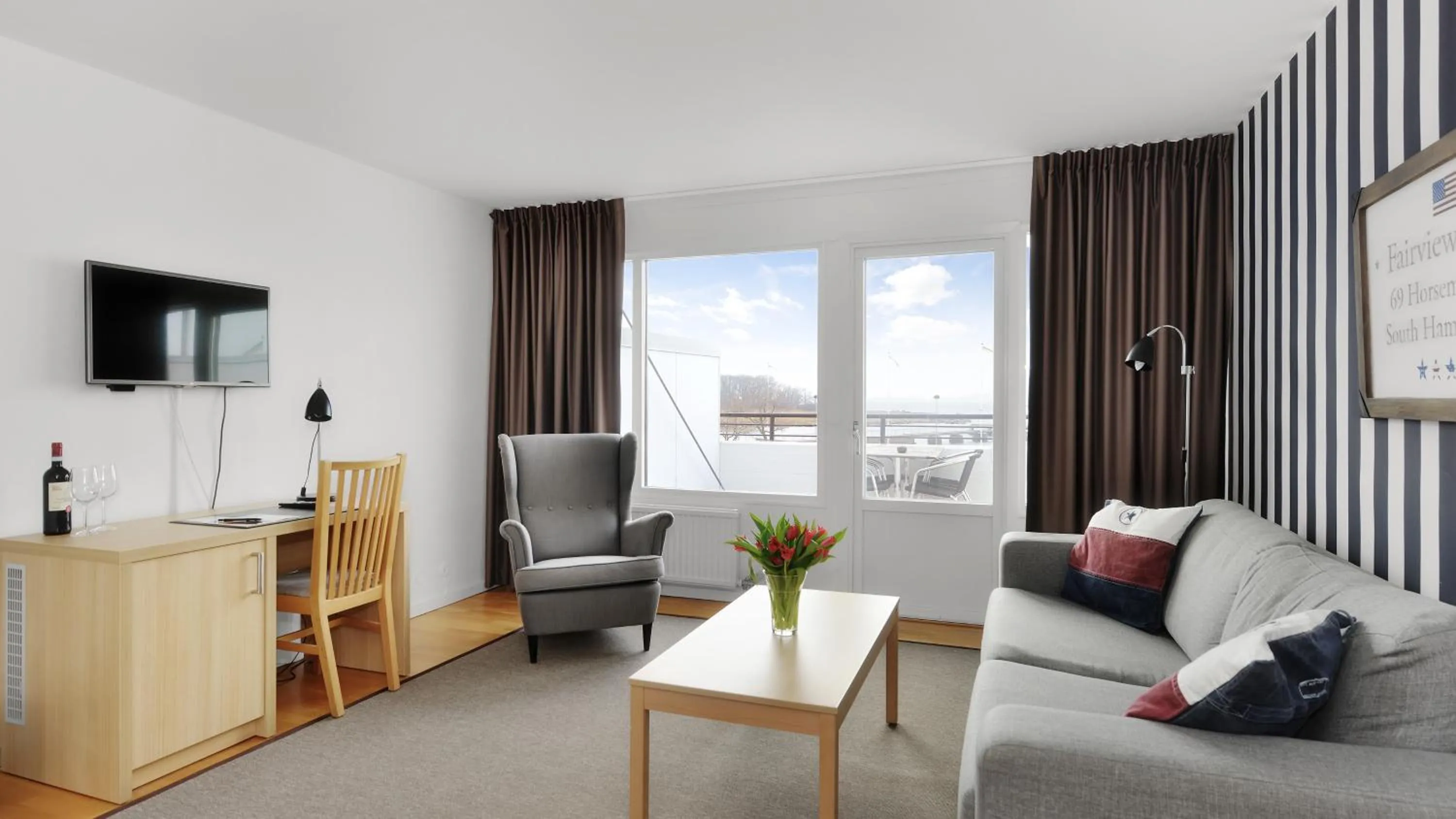 Balcony/Terrace in Strand Hotell Borgholm