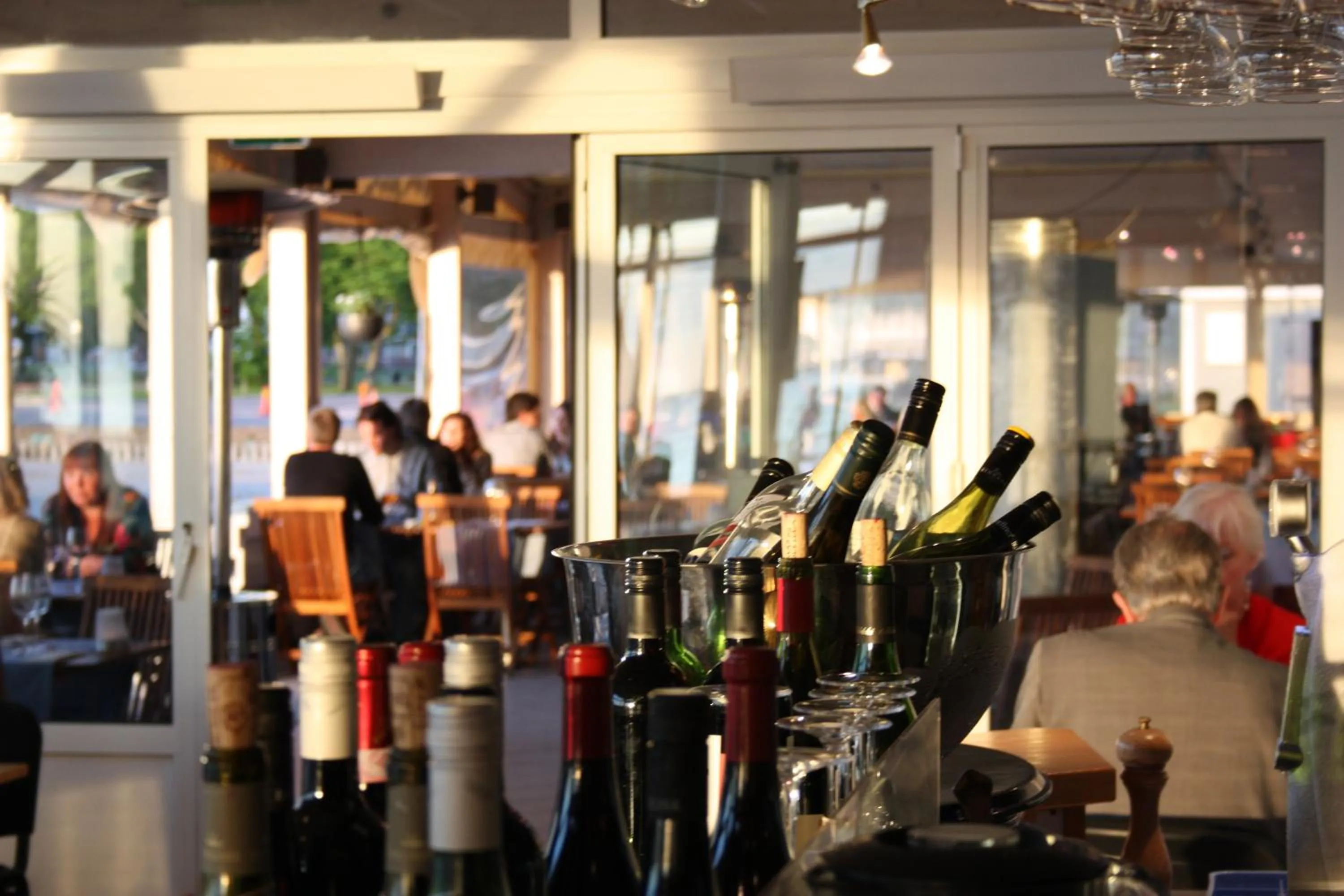 Restaurant/places to eat in Strand Hotell Borgholm