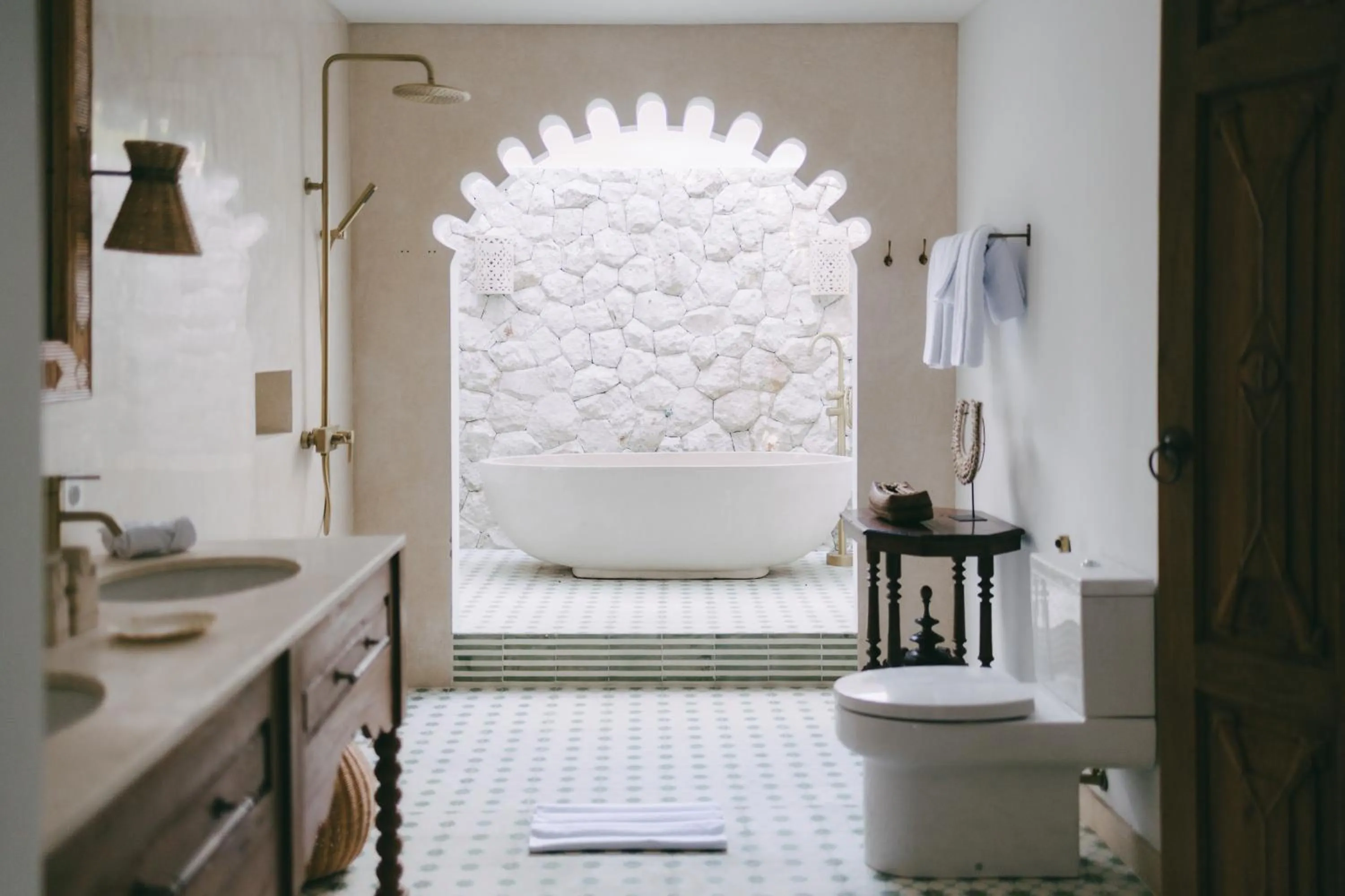 Bathroom in Calma Ubud Suite & Villas - Rice Fields View, Infinity Pool !