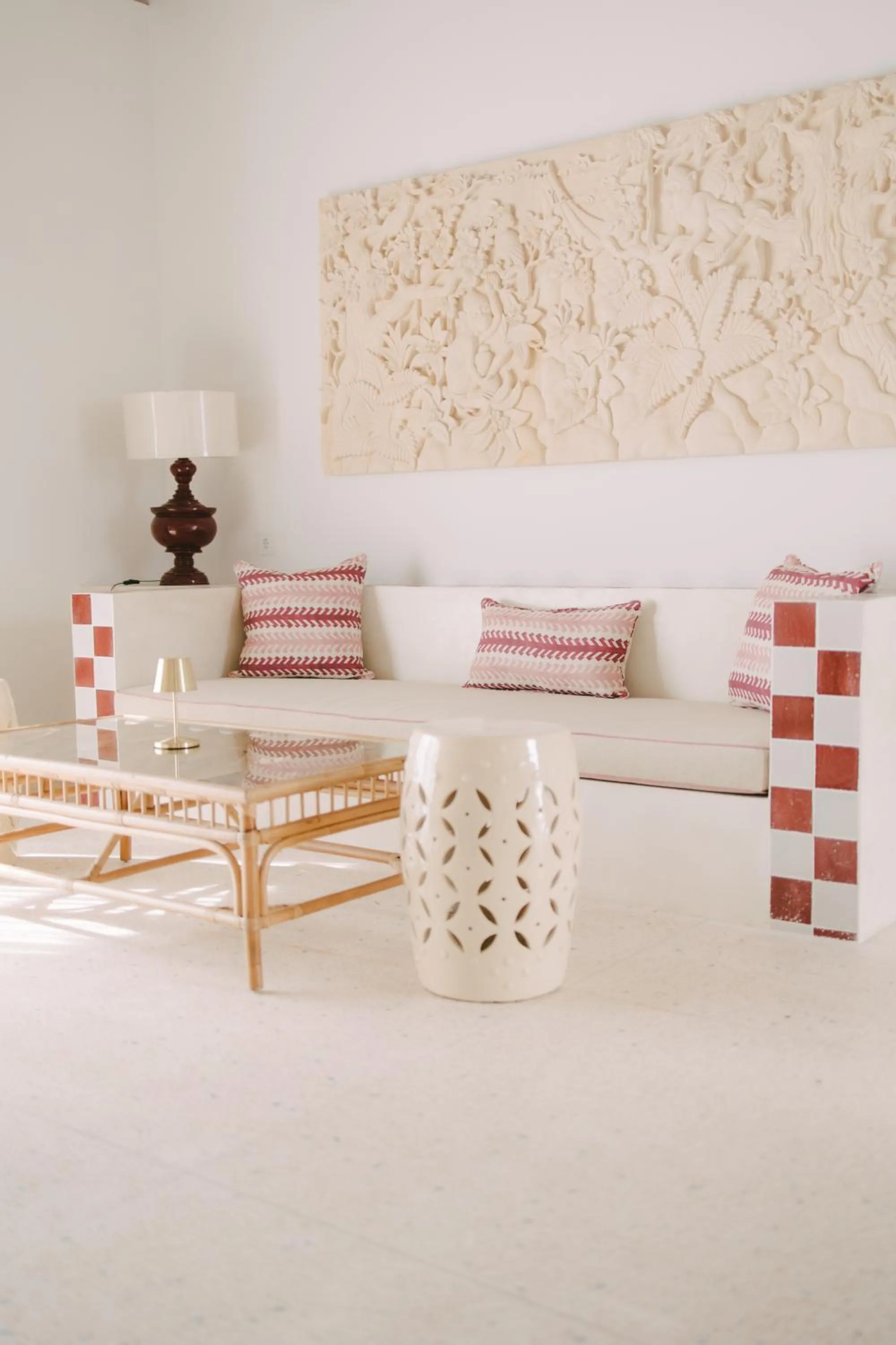 Living room in Calma Ubud Suite & Villas - Rice Fields View, Infinity Pool !