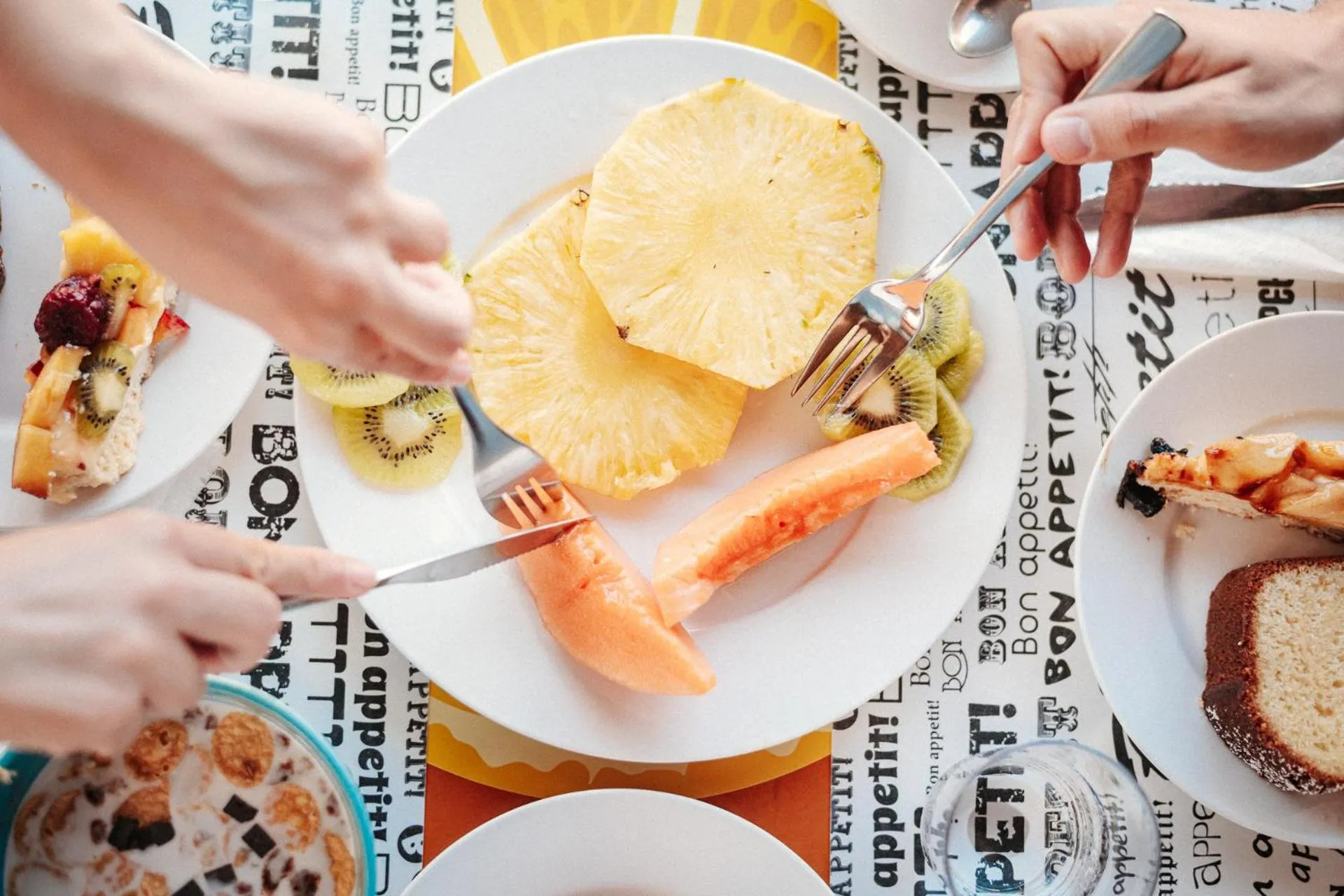 Breakfast in L'Oasi Villaggio Albergo