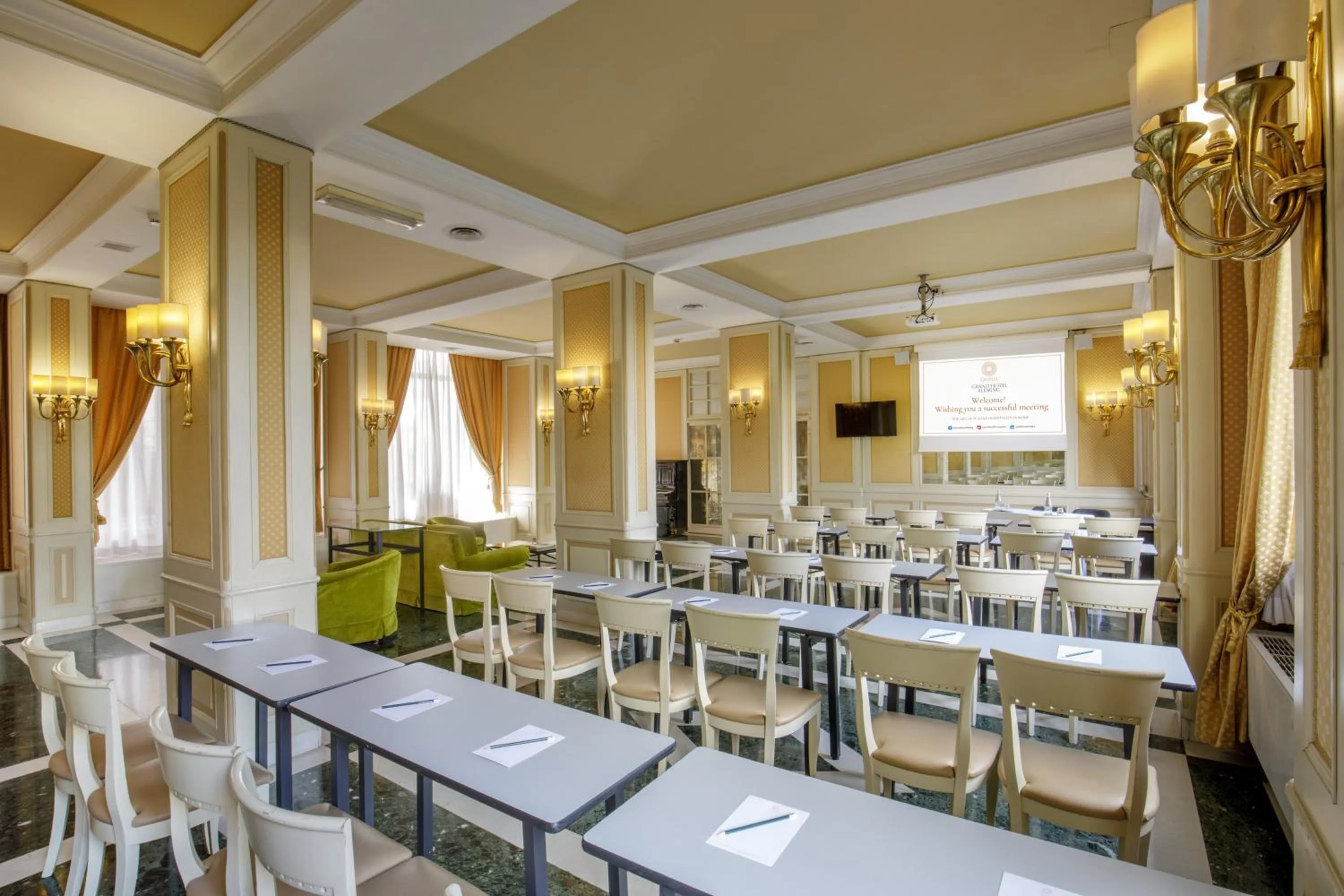 Meeting/conference room in Grand Hotel Fleming by OMNIA hotels