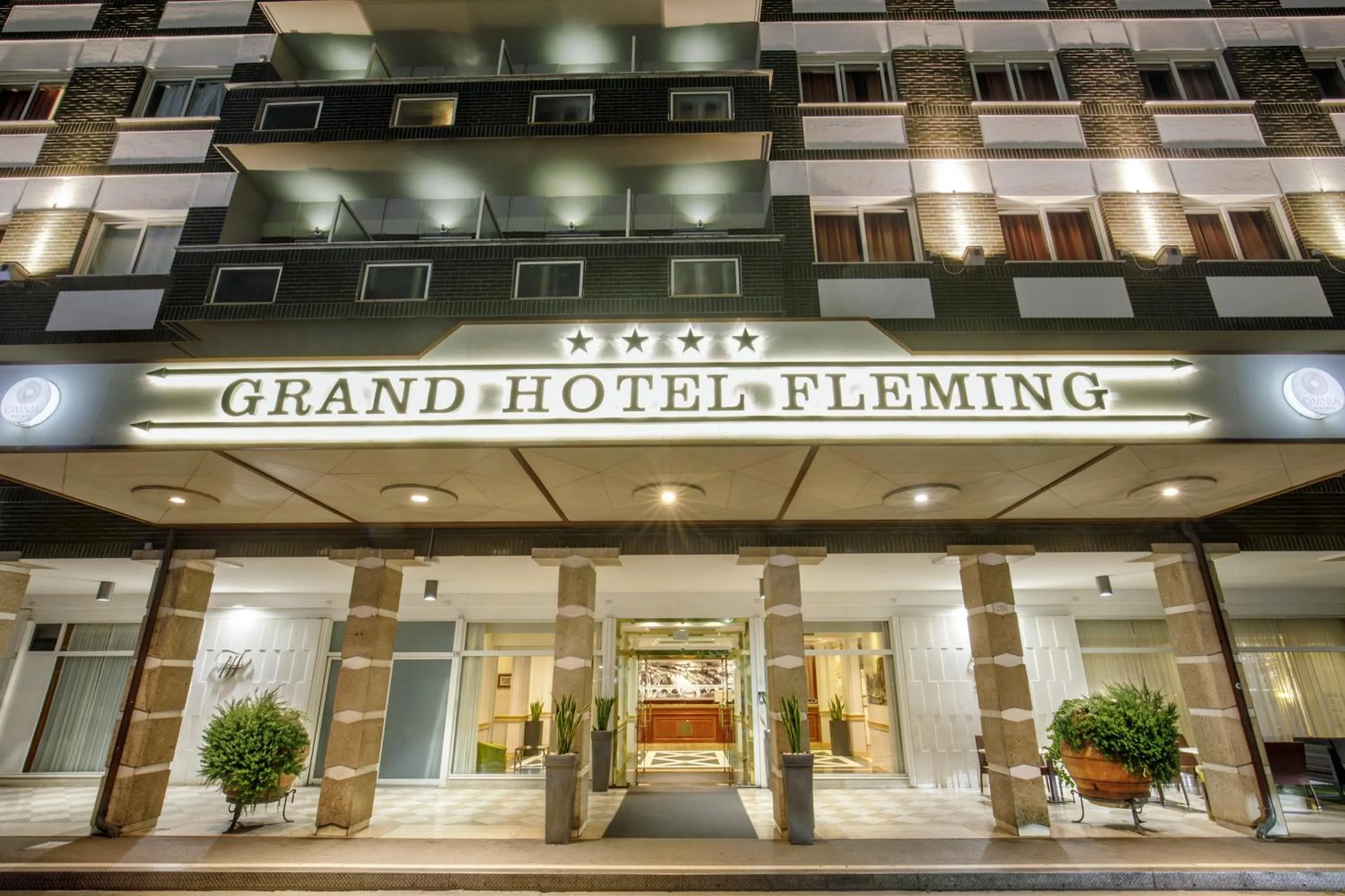 Property building in Grand Hotel Fleming by OMNIA hotels