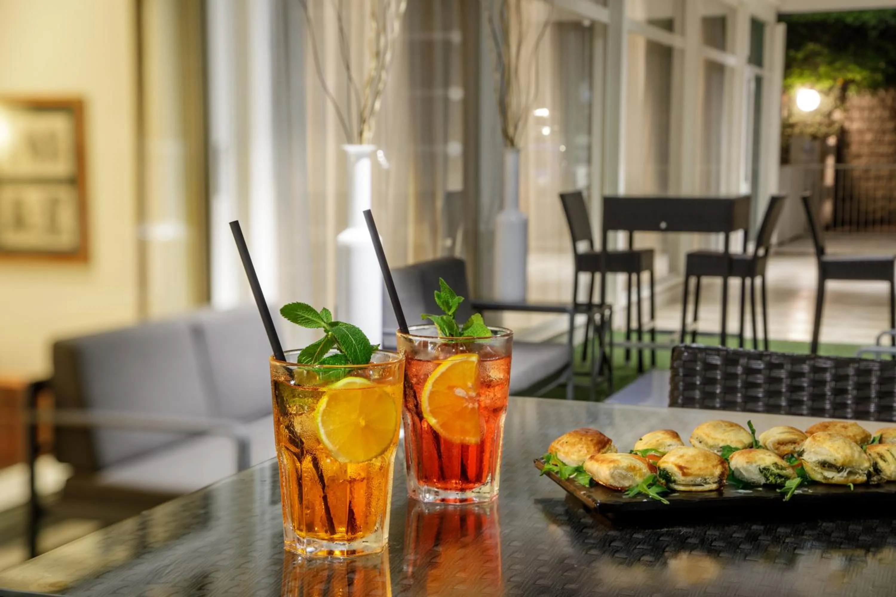 Food close-up in Grand Hotel Fleming by OMNIA hotels