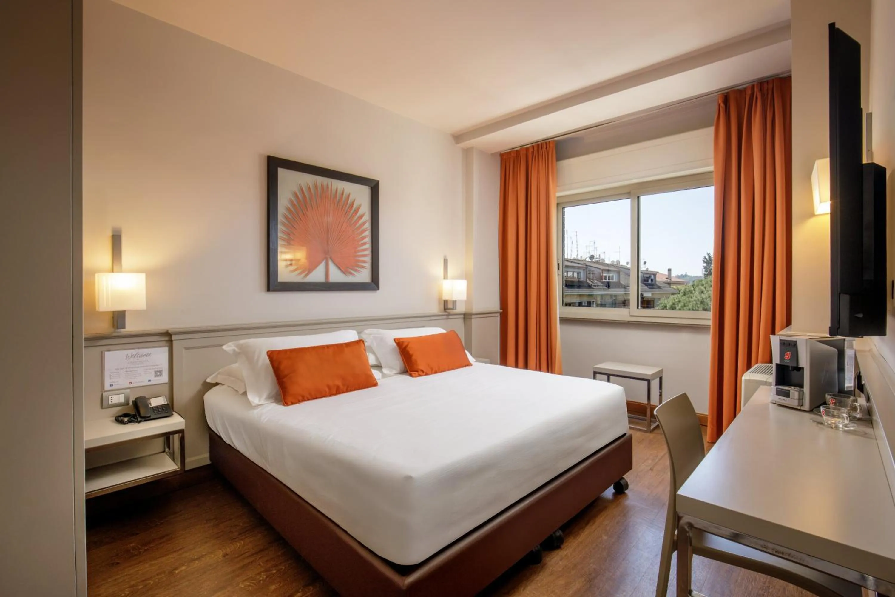 Bed in Grand Hotel Fleming by OMNIA hotels