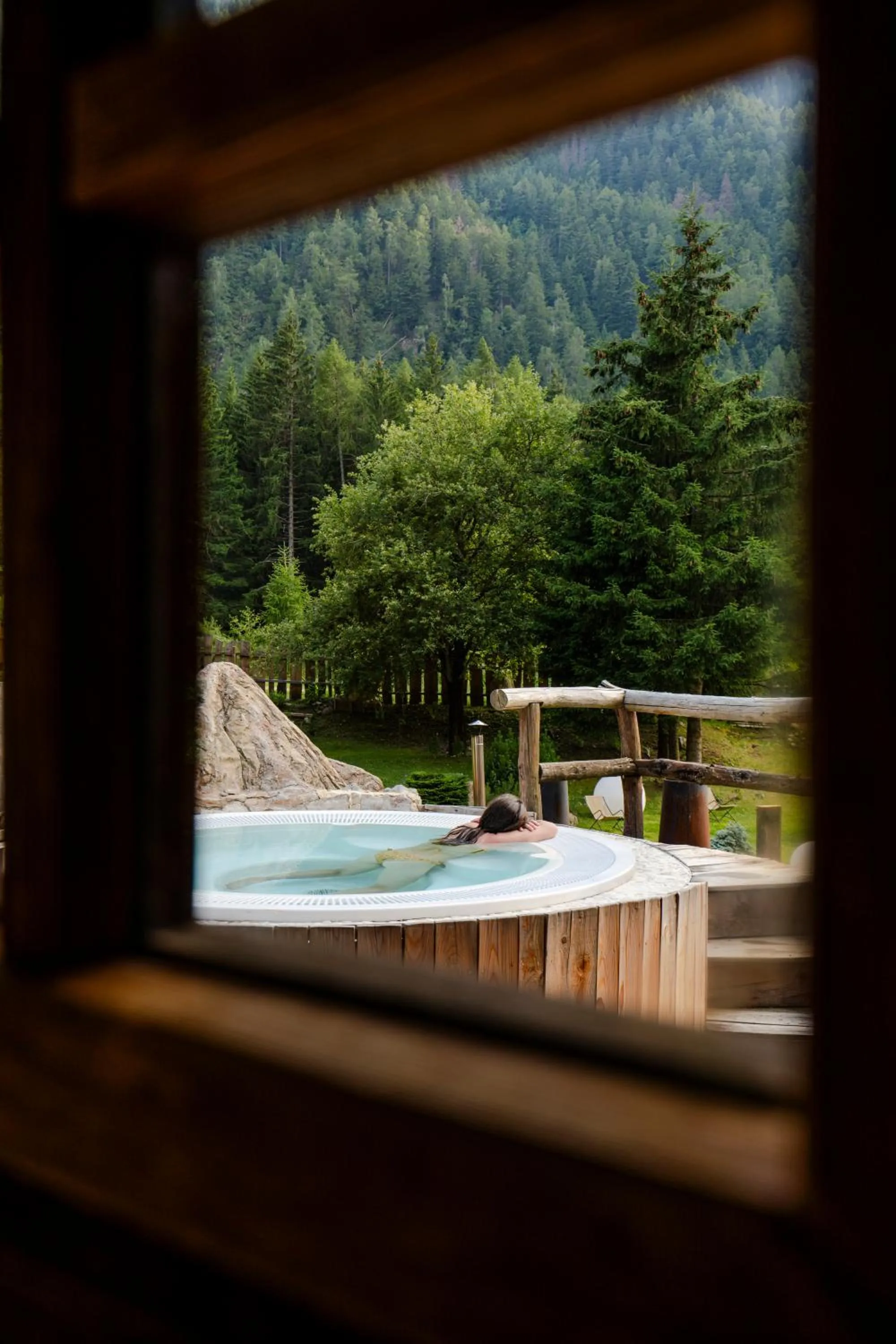 Hot Tub in La Tana dell'orso Hotel & SPA