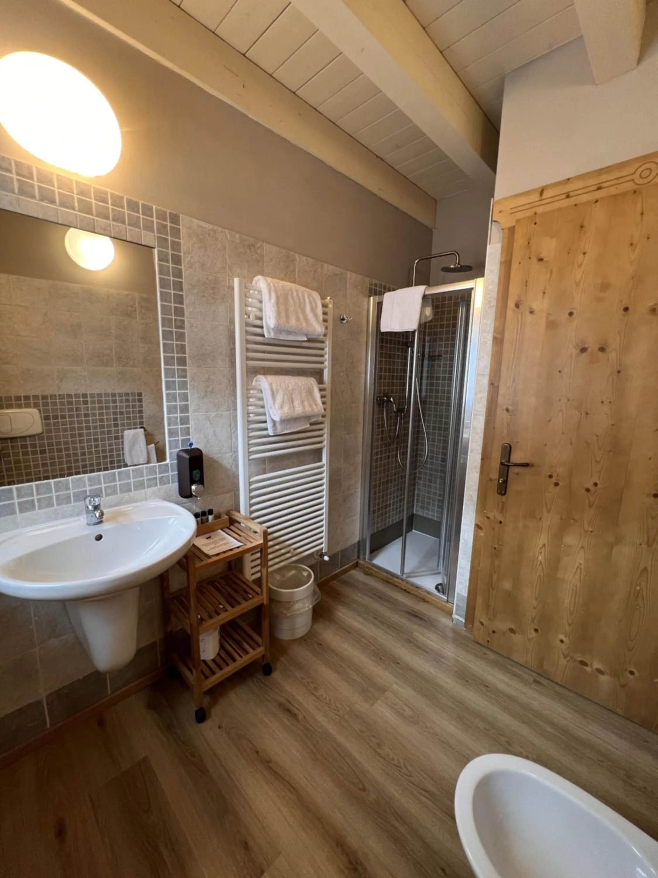 Bathroom in La Tana dell'orso Hotel & SPA