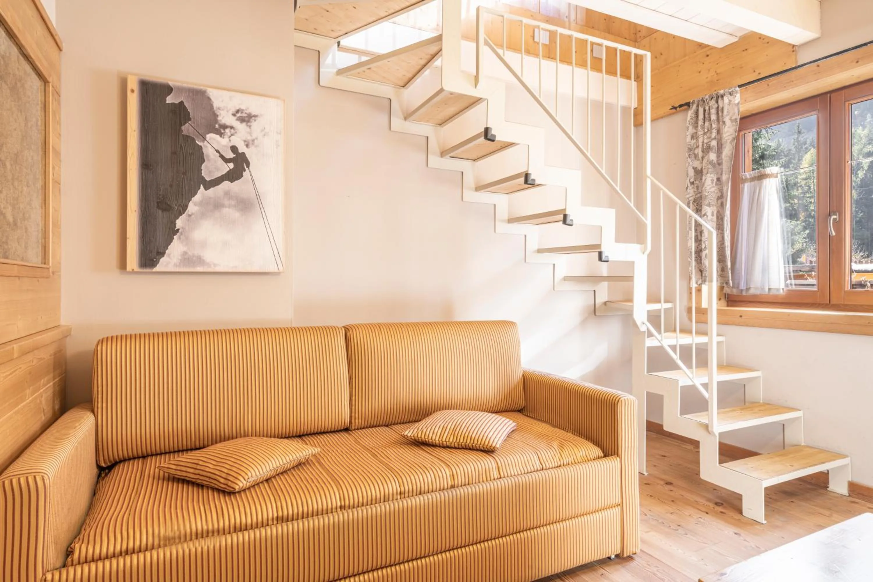 Living room in La Tana dell'orso Hotel & SPA