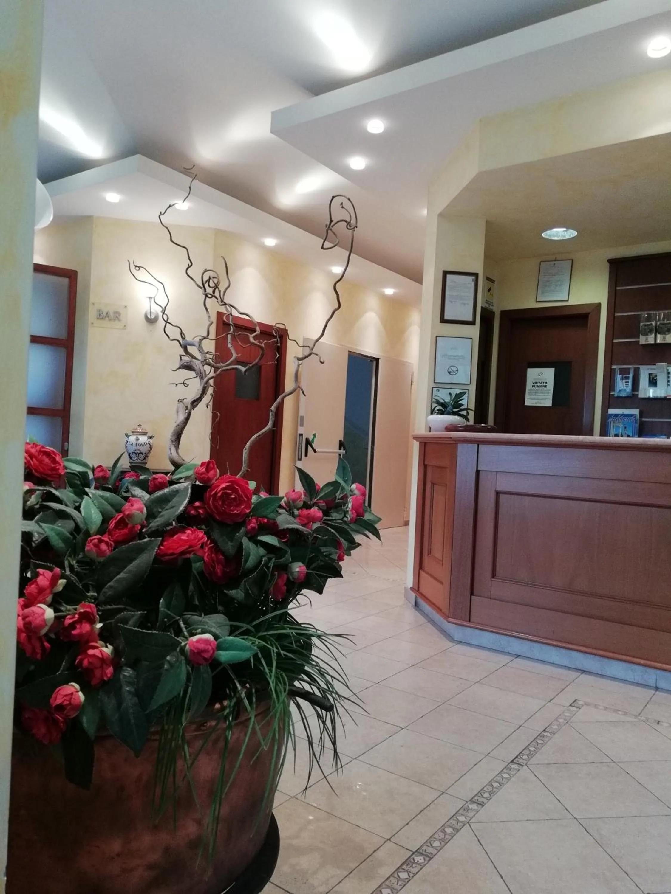 Lobby or reception in Hotel La Fonte