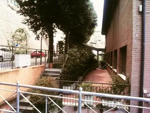 Facade/entrance in Hotel La Fonte