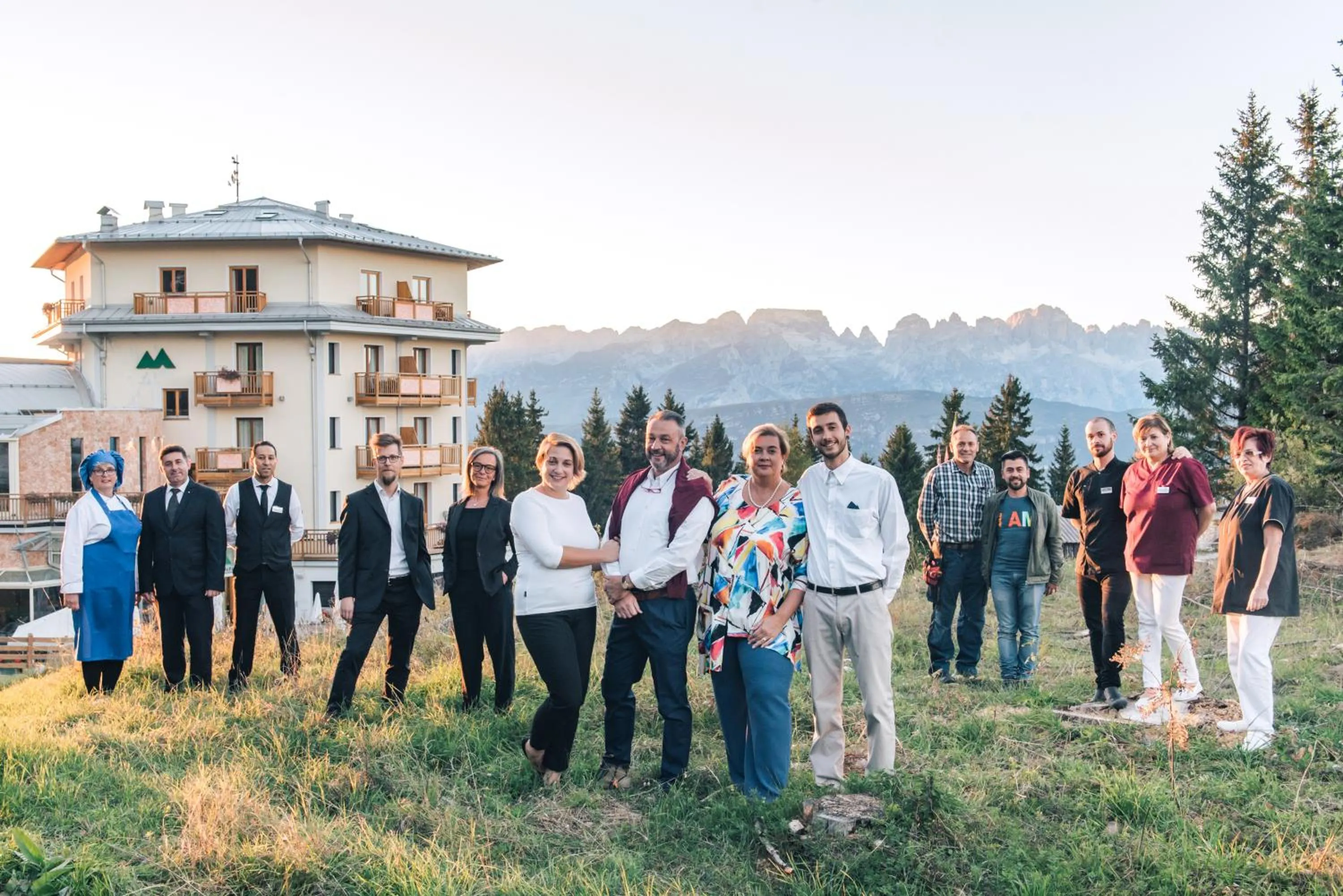 Staff in Hotel Montana