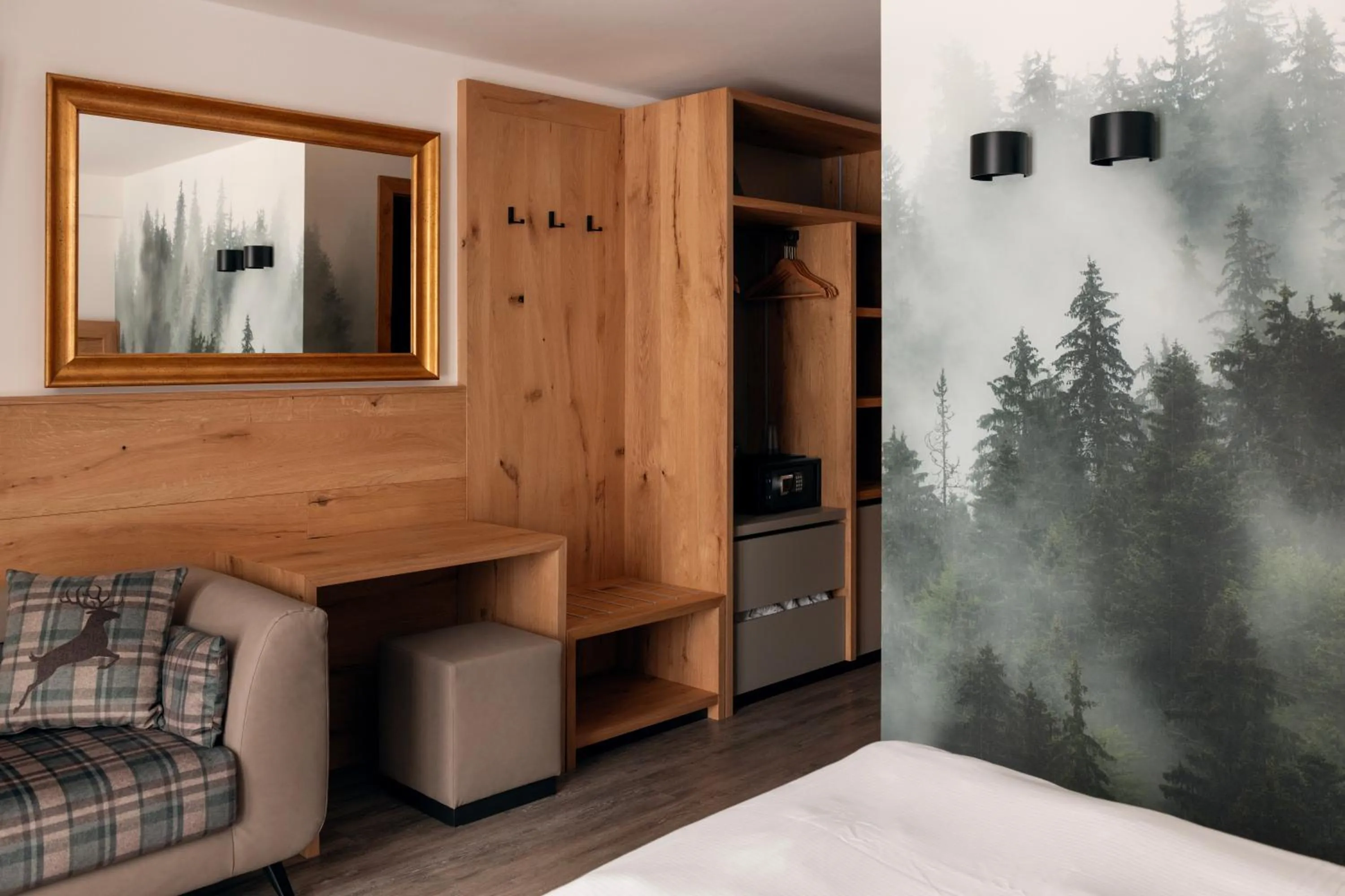 Bedroom, Bed in Hotel Montana