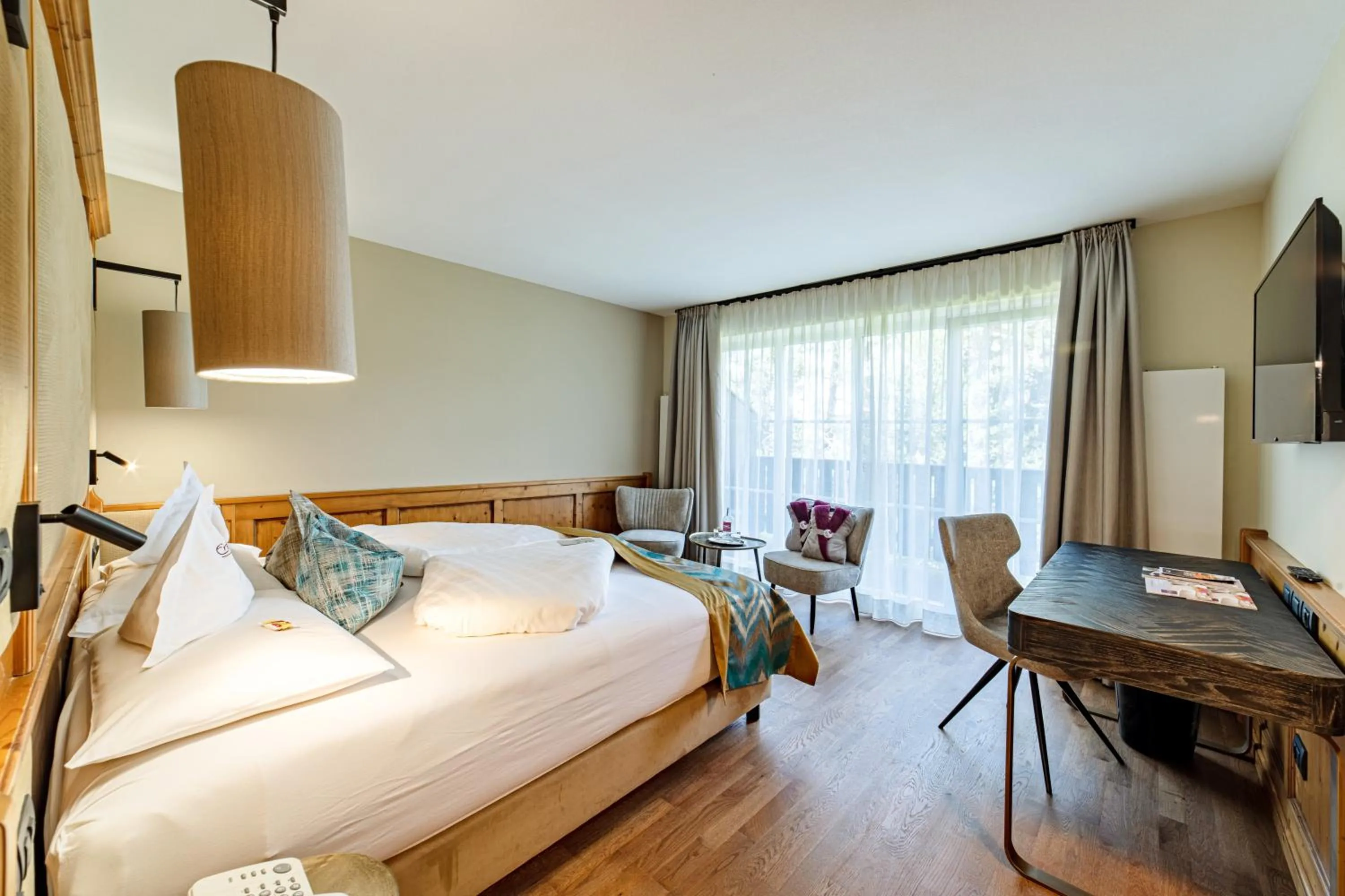 Bed in Wellnesshotel Erica