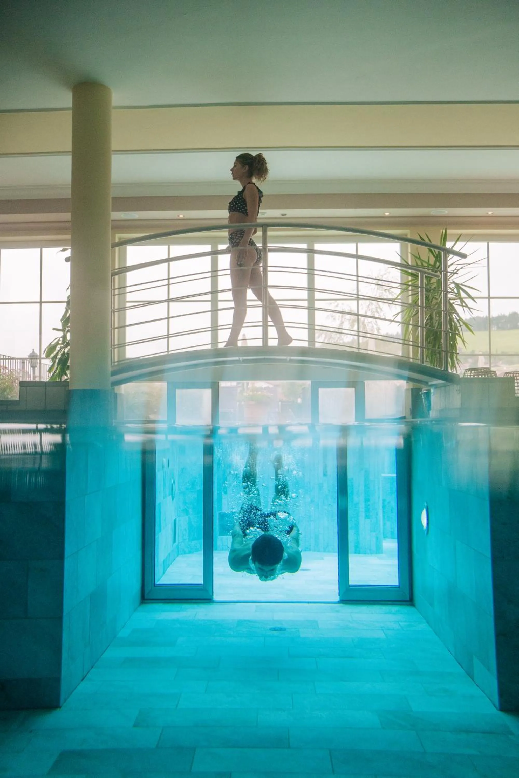Swimming pool in Wellnesshotel Erica