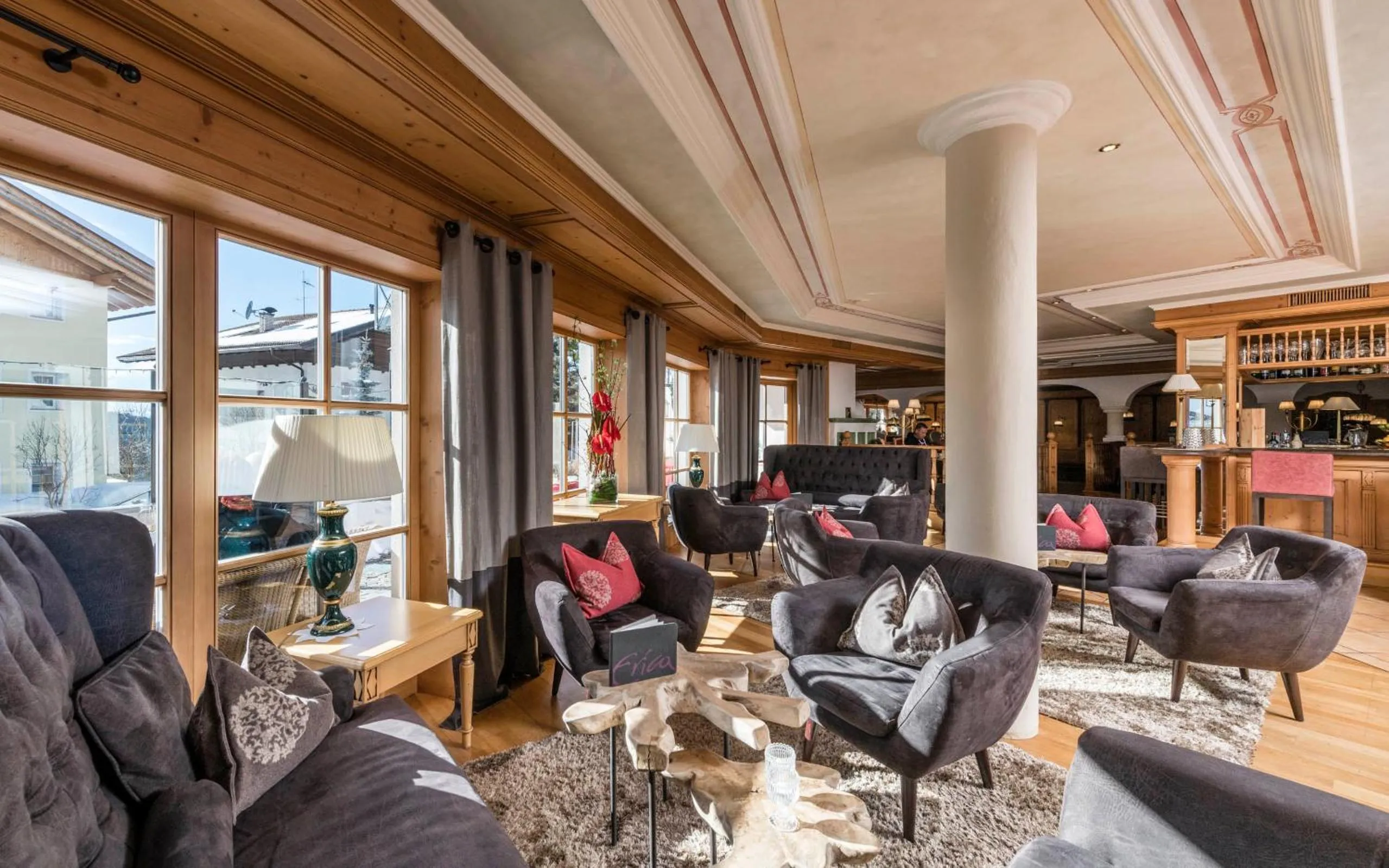 Lounge or bar in Wellnesshotel Erica