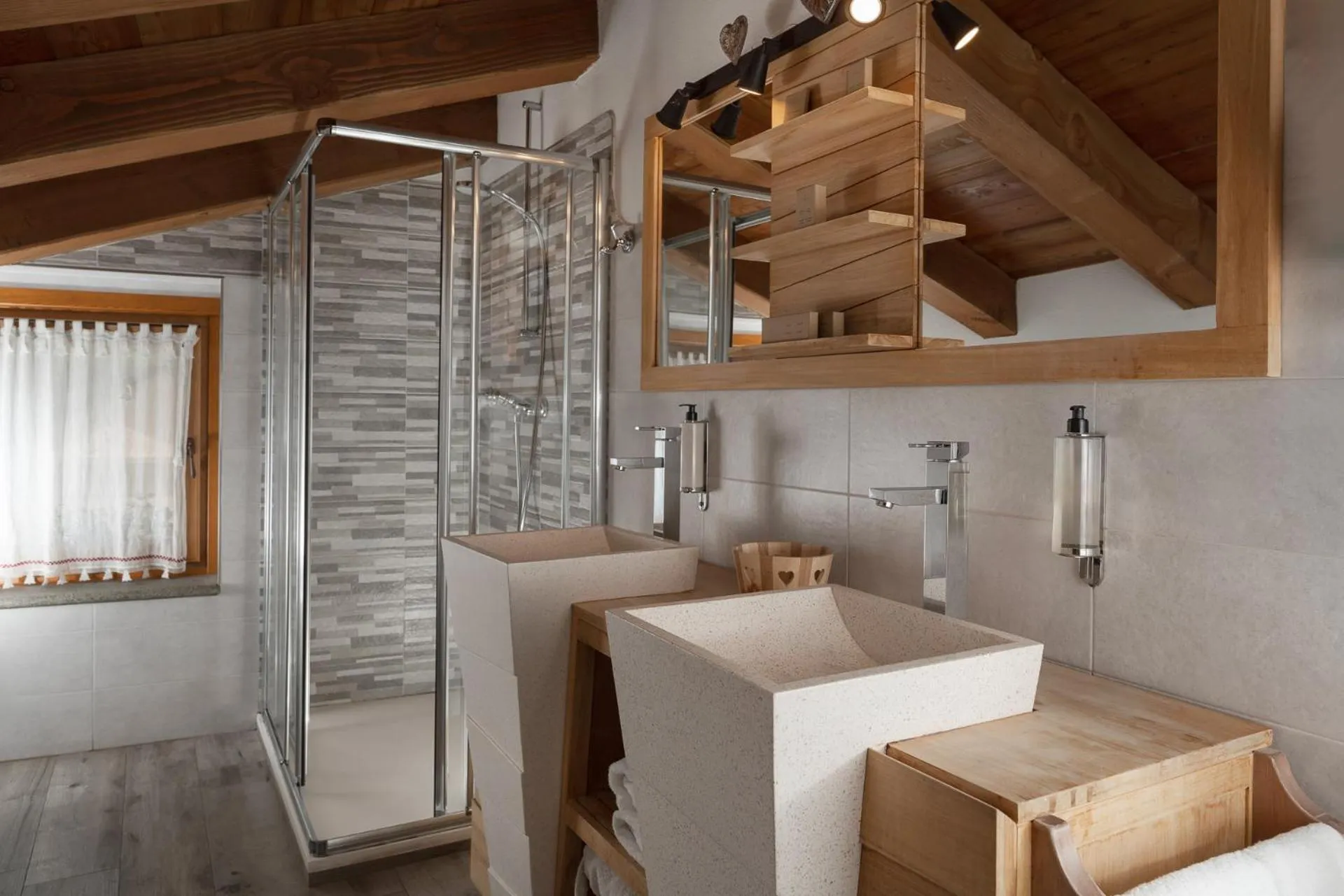 Bathroom in Locanda Bellevue