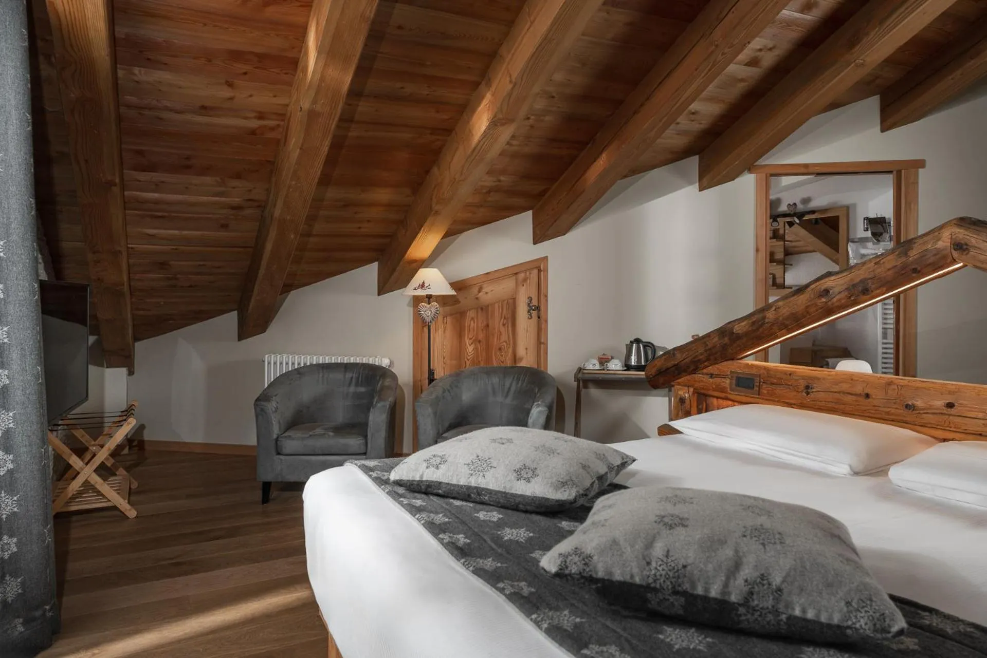 Bed in Locanda Bellevue