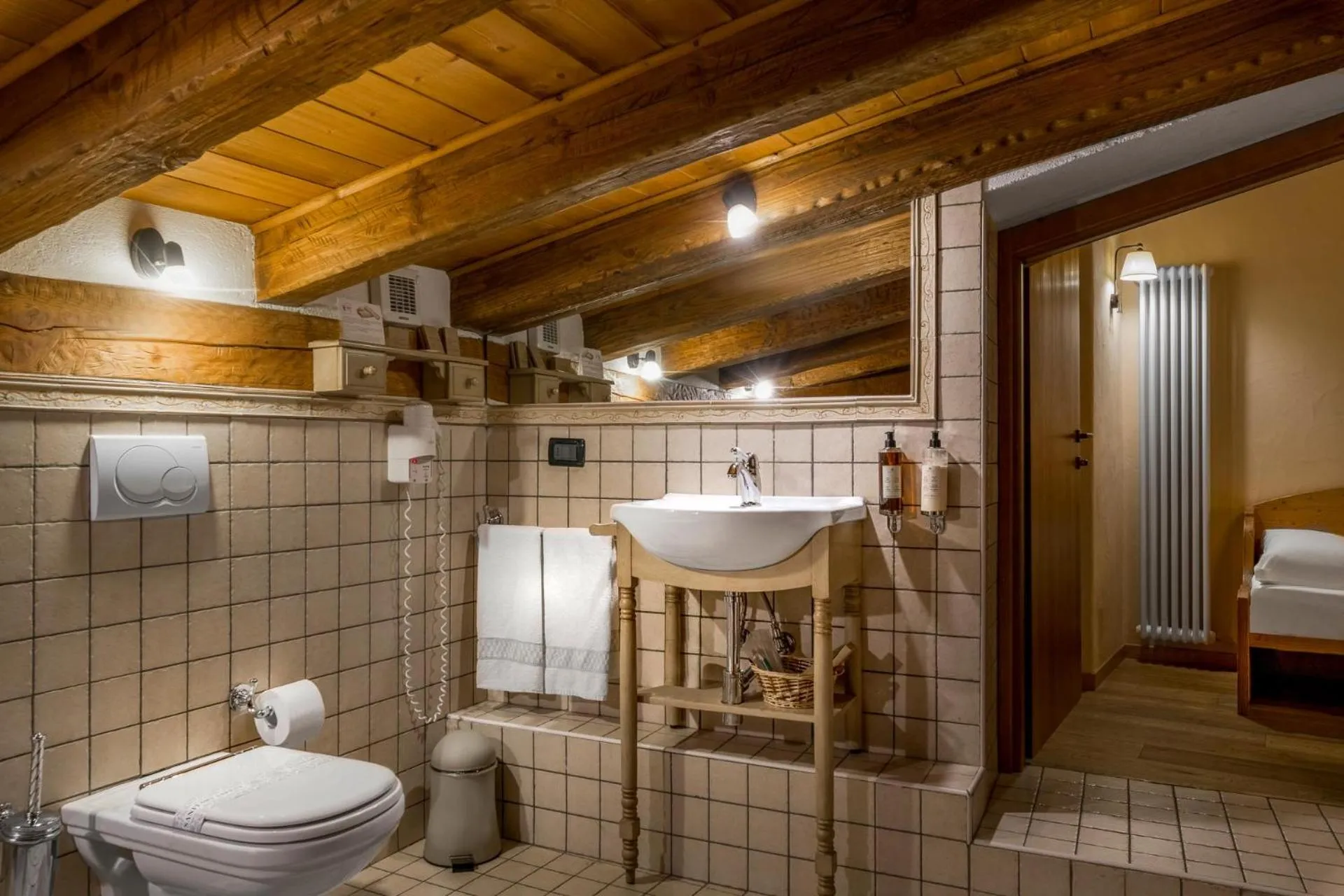 Bathroom in Locanda Bellevue