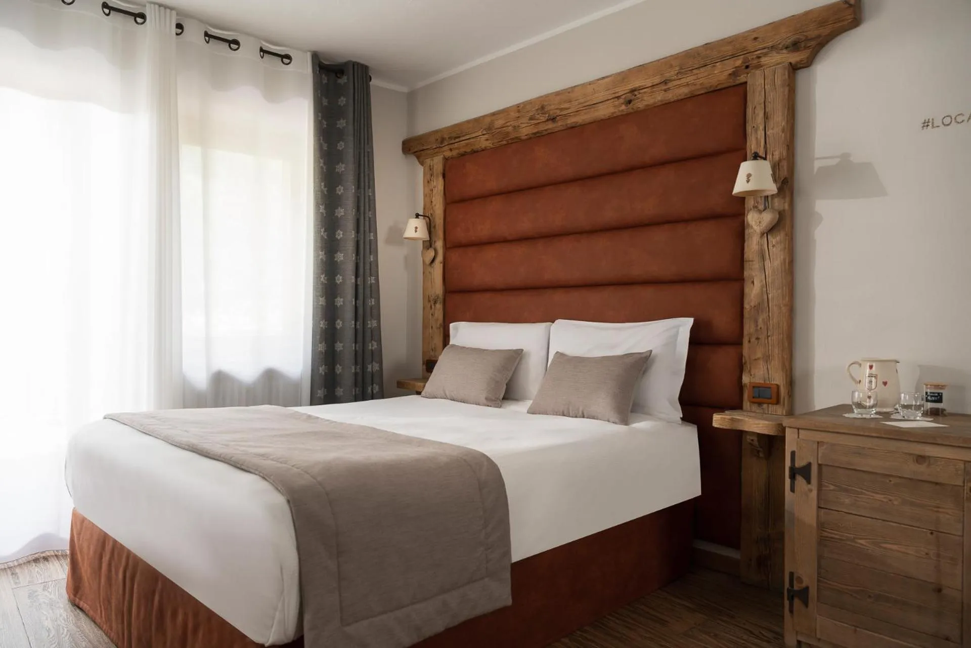 Bed in Locanda Bellevue