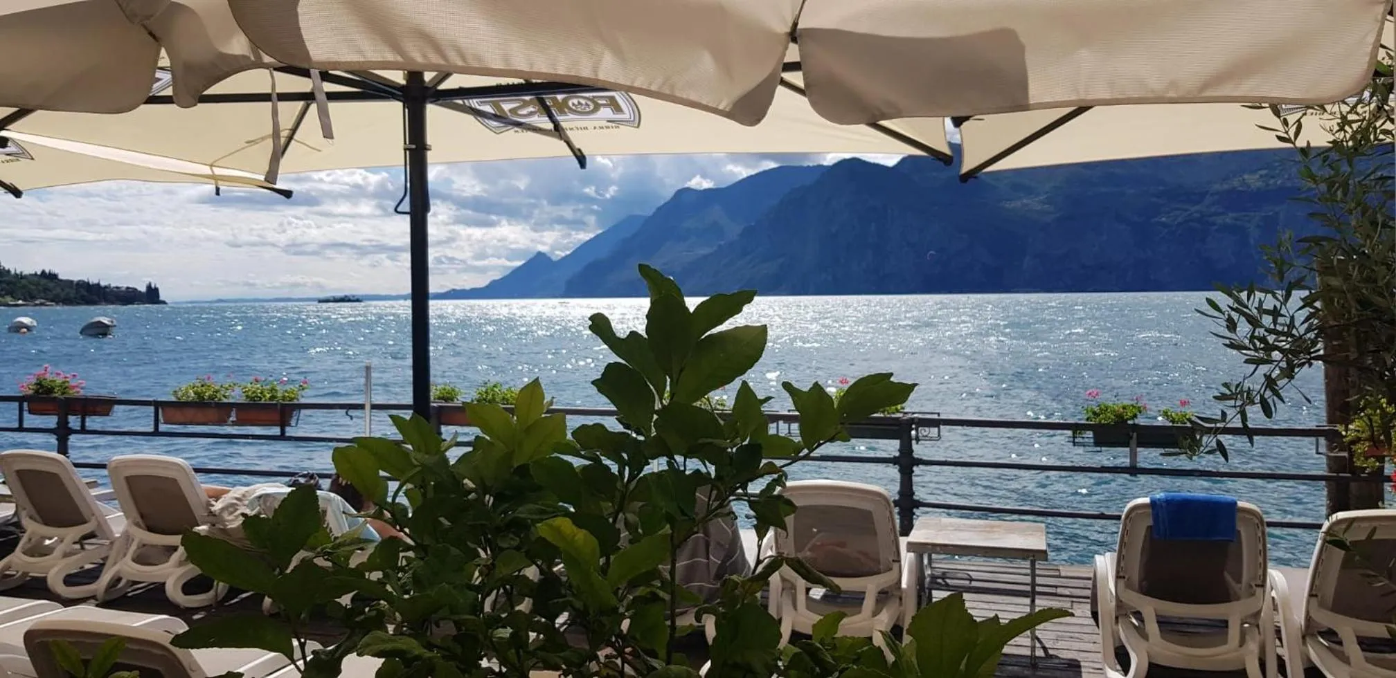 Lake view in Hotel Malcesine
