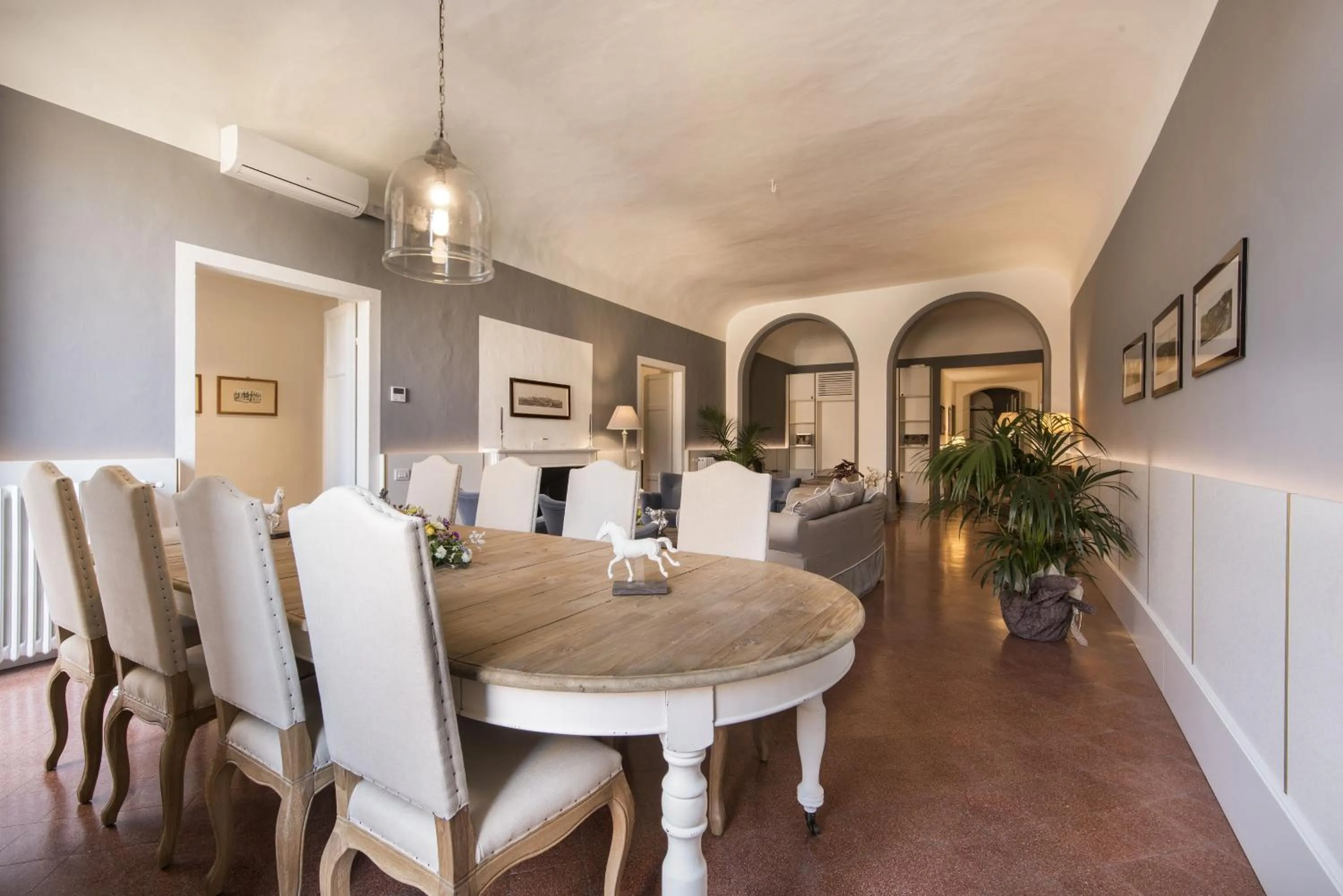 Dining area, Bed in La Terrazza Sul Campo-Rooms Only