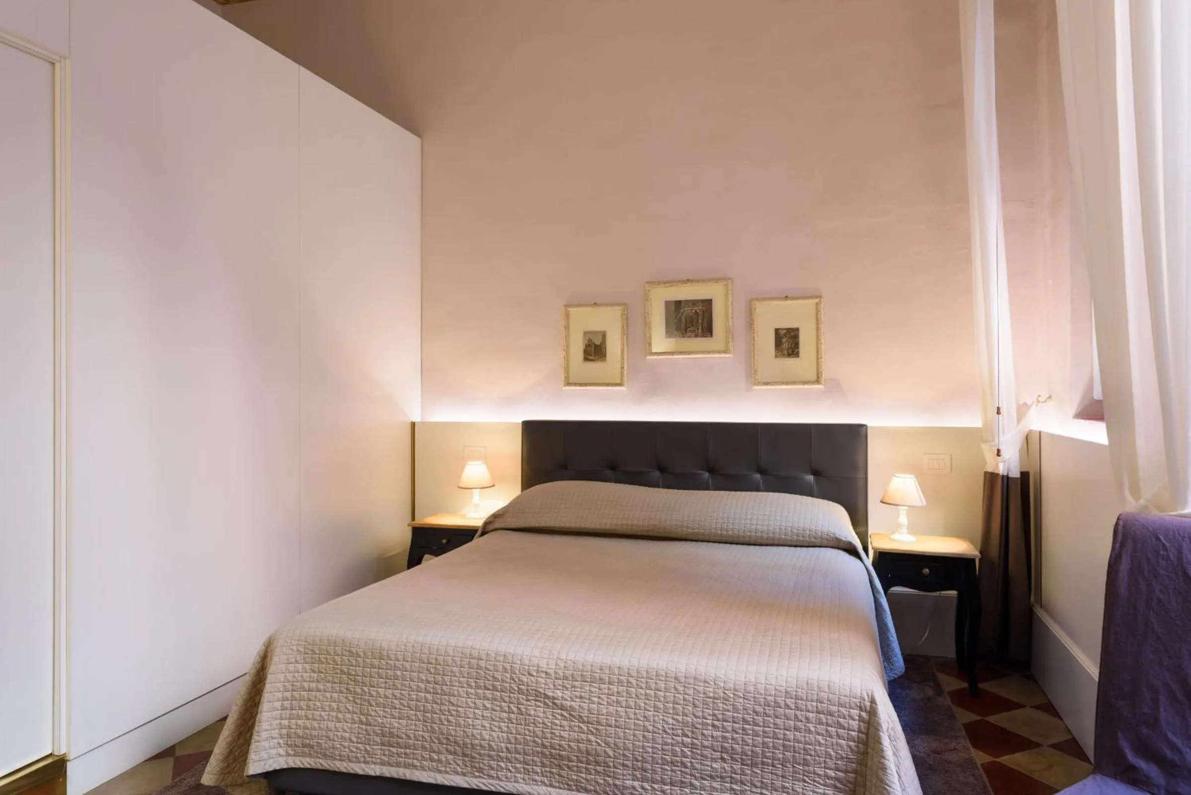 Bed in La Terrazza Sul Campo-Rooms Only