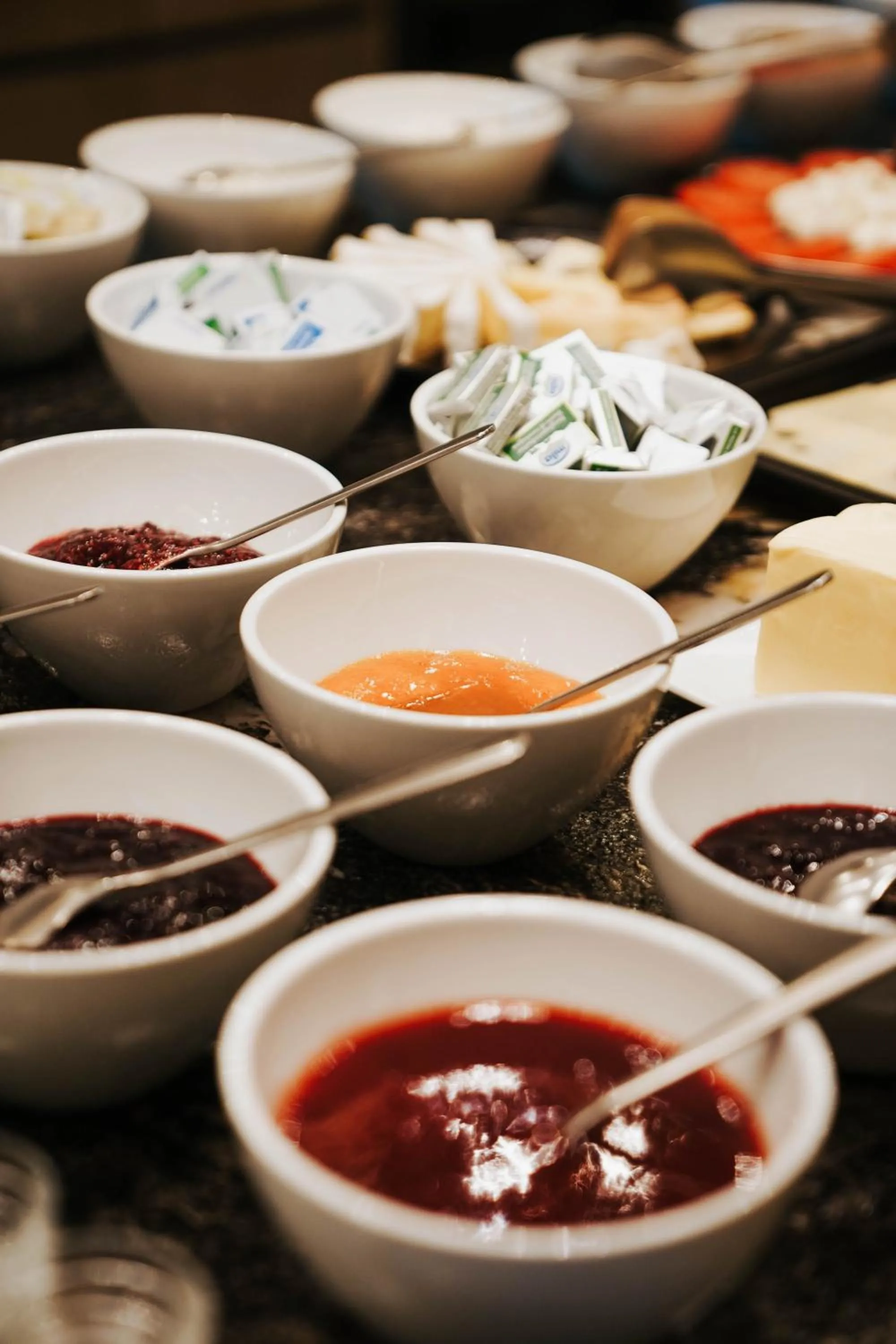 Buffet breakfast in Hotel Bad Fallenbach