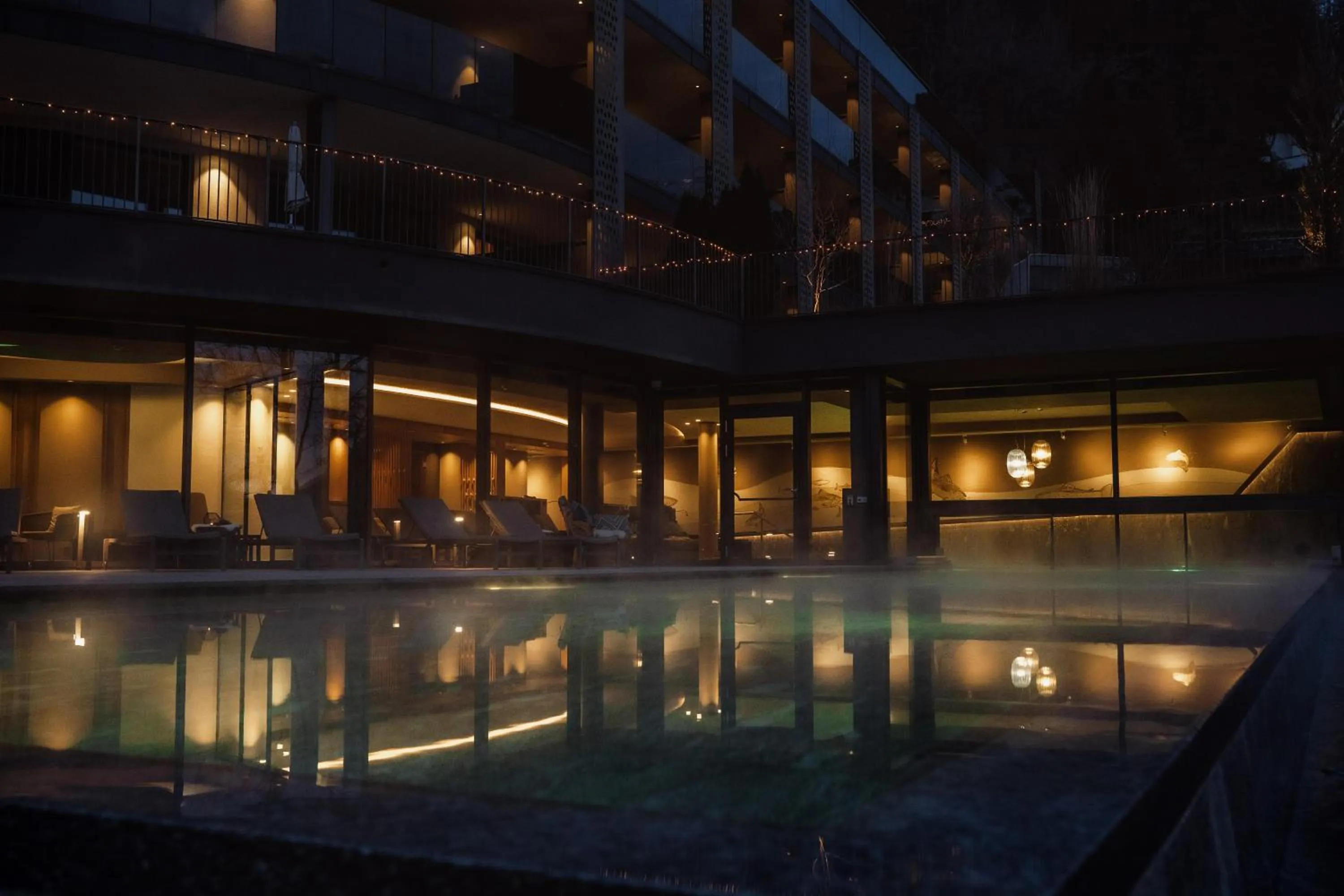 Swimming pool in Hotel Bad Fallenbach