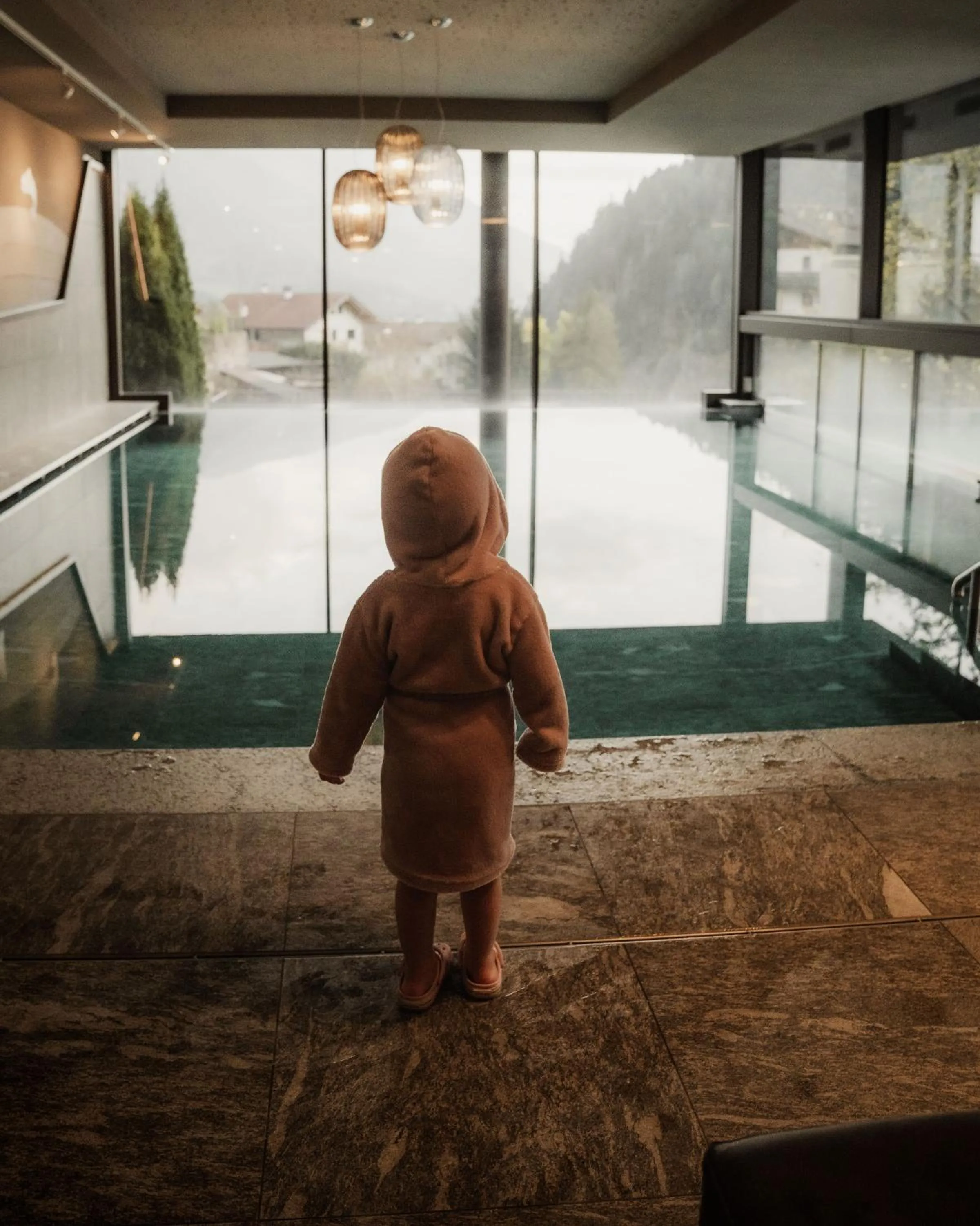 Swimming pool in Hotel Bad Fallenbach