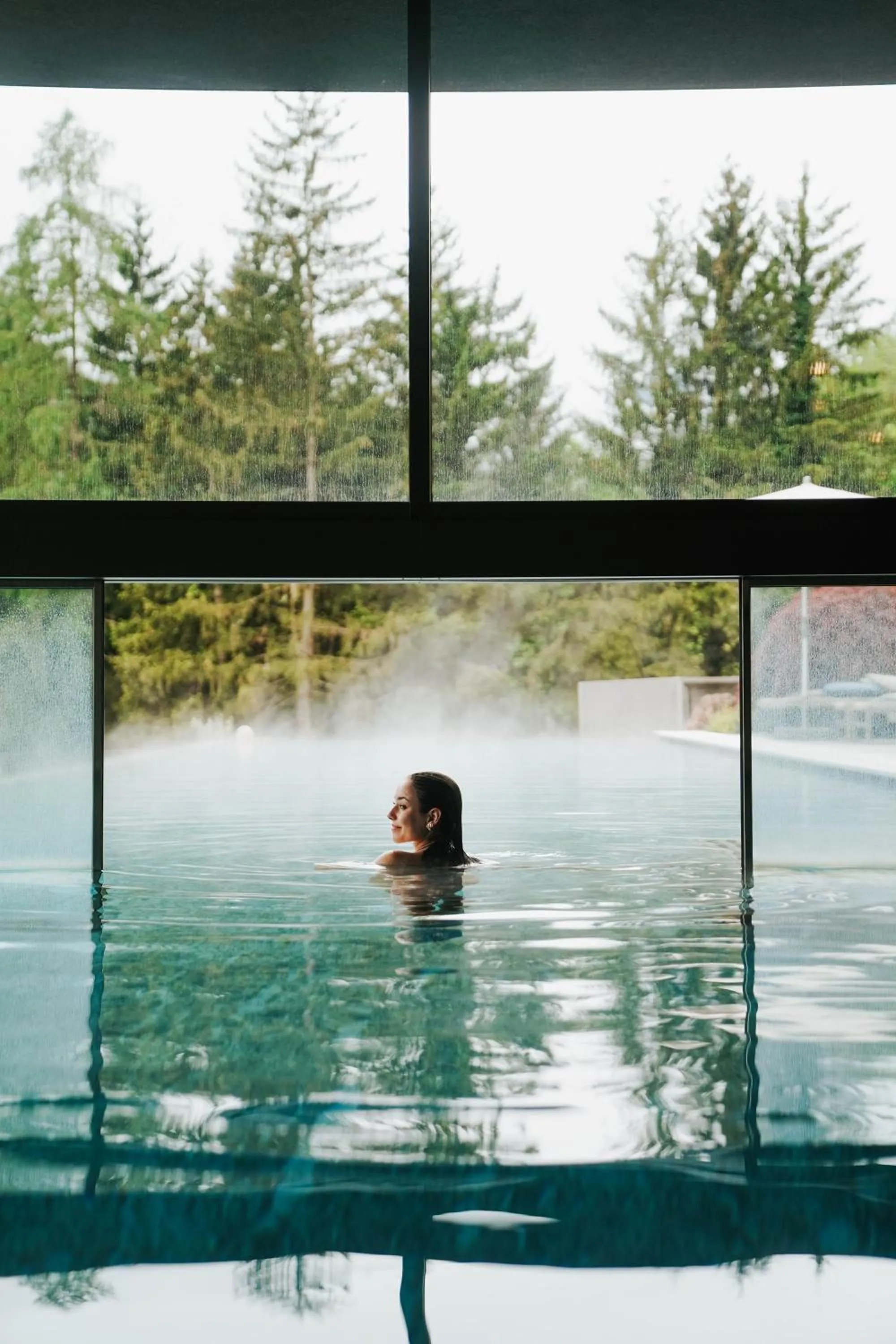 Swimming pool in Hotel Bad Fallenbach